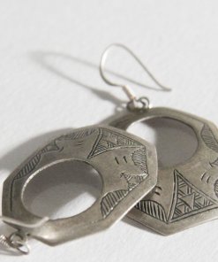 silver berber earrings
