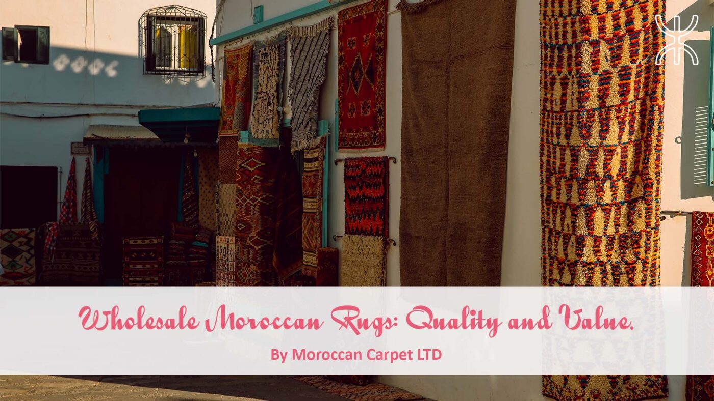 morocco ' s streets are lined with colorful carpets and rugs. Wholesale Moroccan Rugs Quality and Value 01