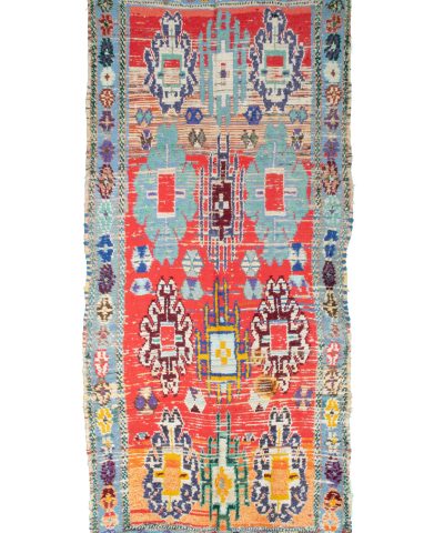 a colorful, colorful, and colorful rug with fringes. AZL-012_RN_253-113 (1)