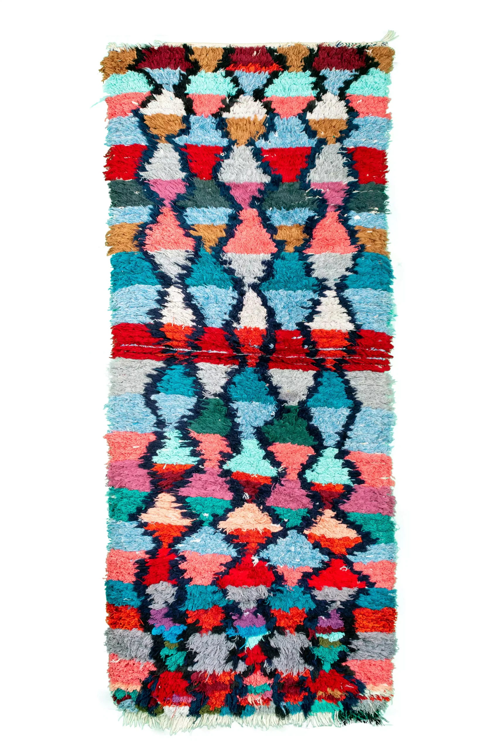 a colorful rug with fringes and fringes. AZL-016_RN_193-071 (1)