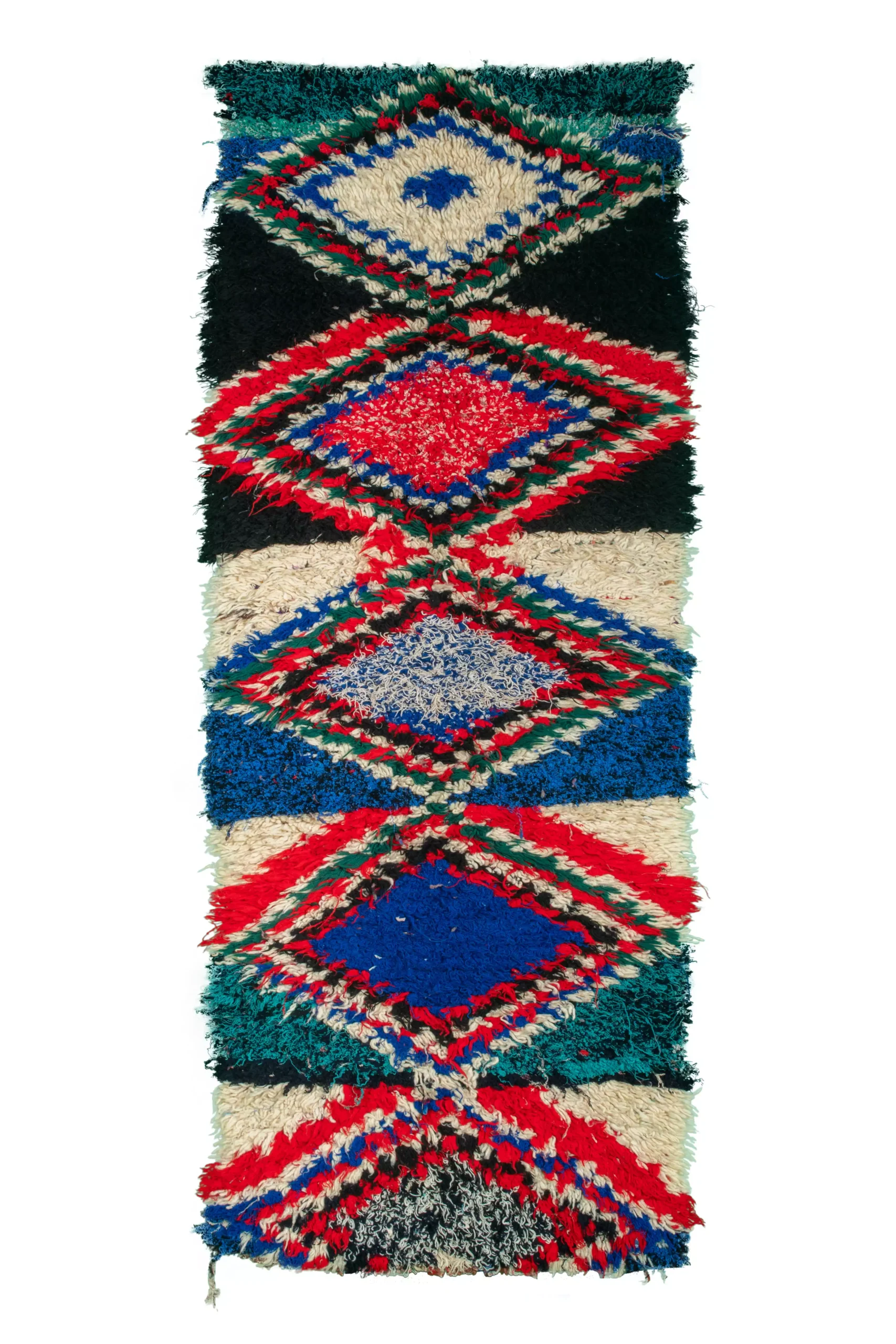 Орнаментированный ромбический ковер