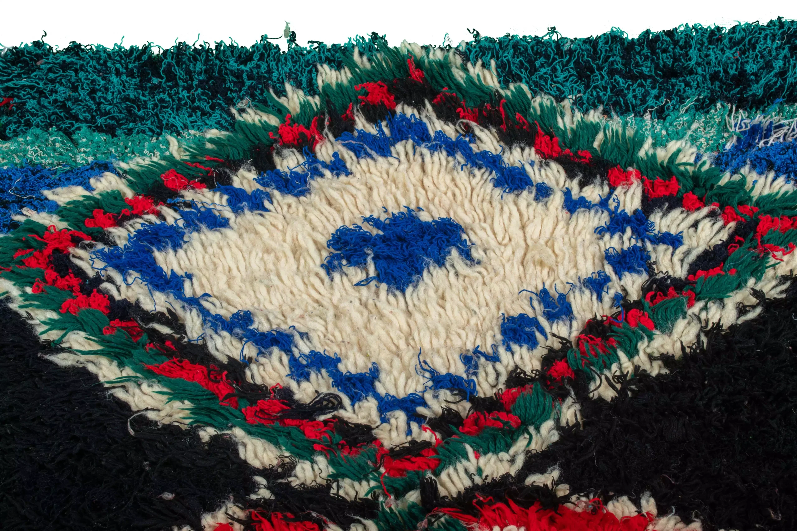 Орнаментированный ромбический ковер