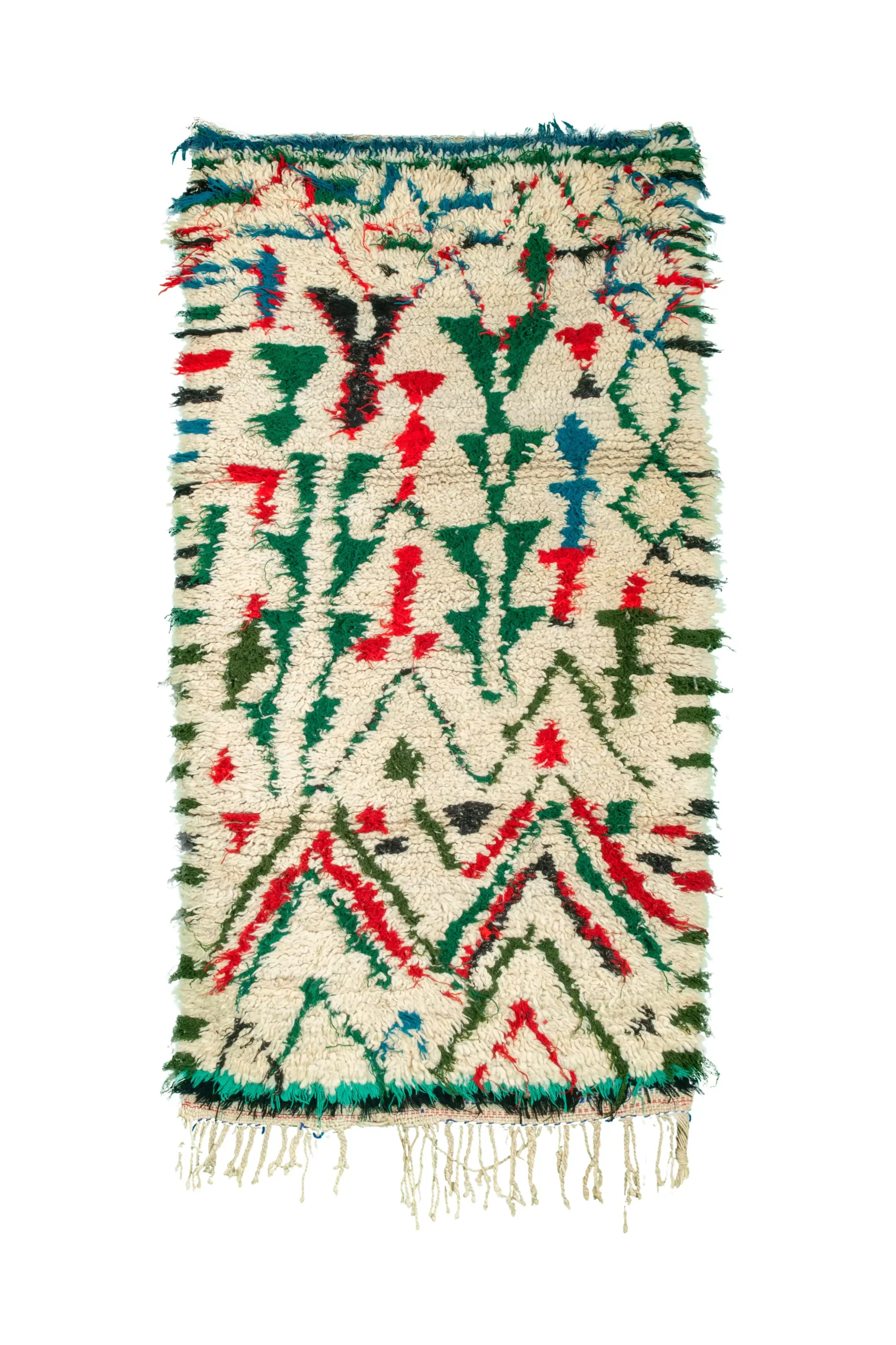 Коврик с разноцветными полосками