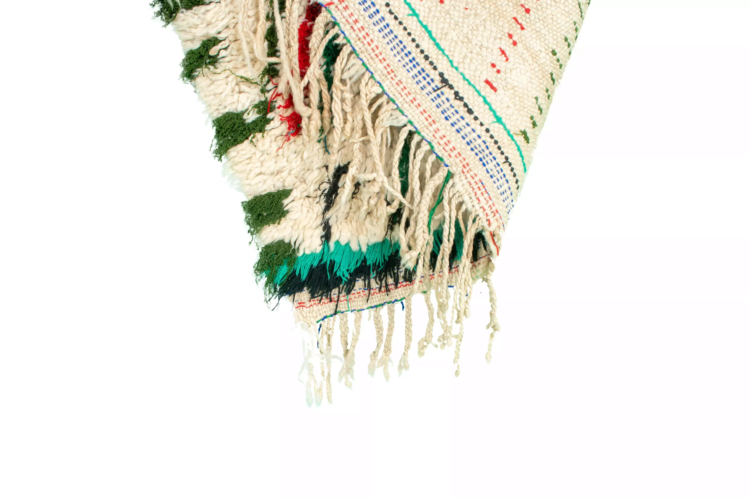 Коврик с разноцветными полосками