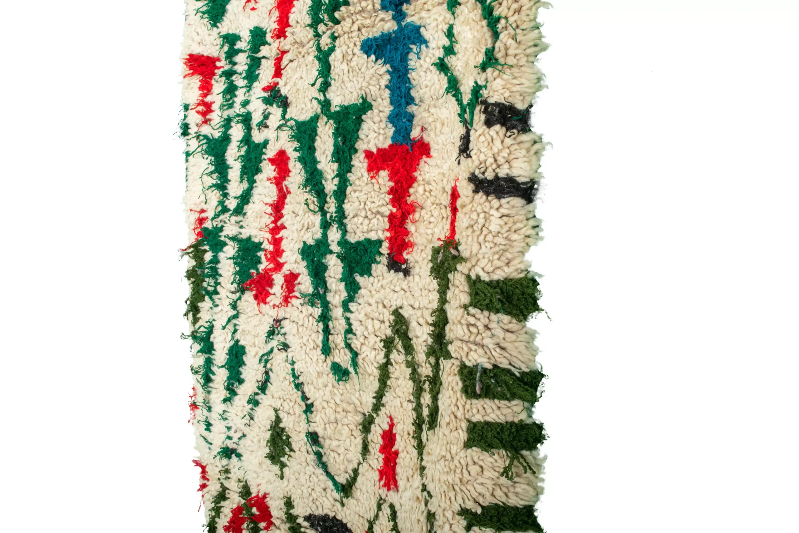 Коврик с разноцветными полосками