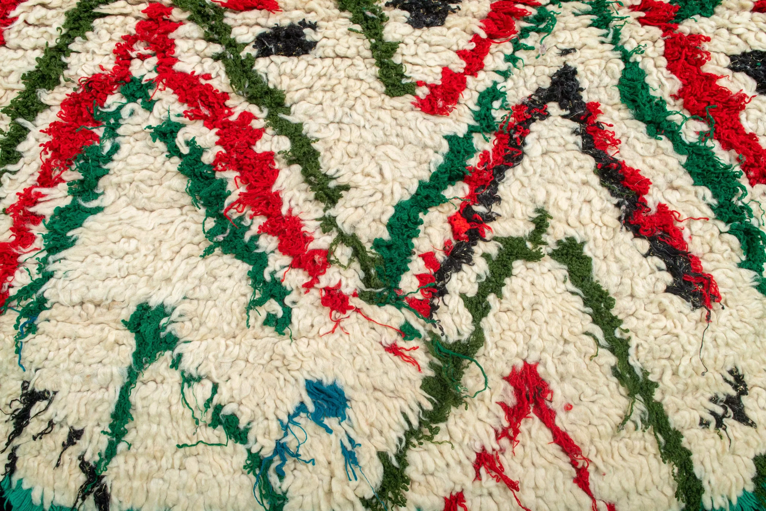 Коврик с разноцветными полосками