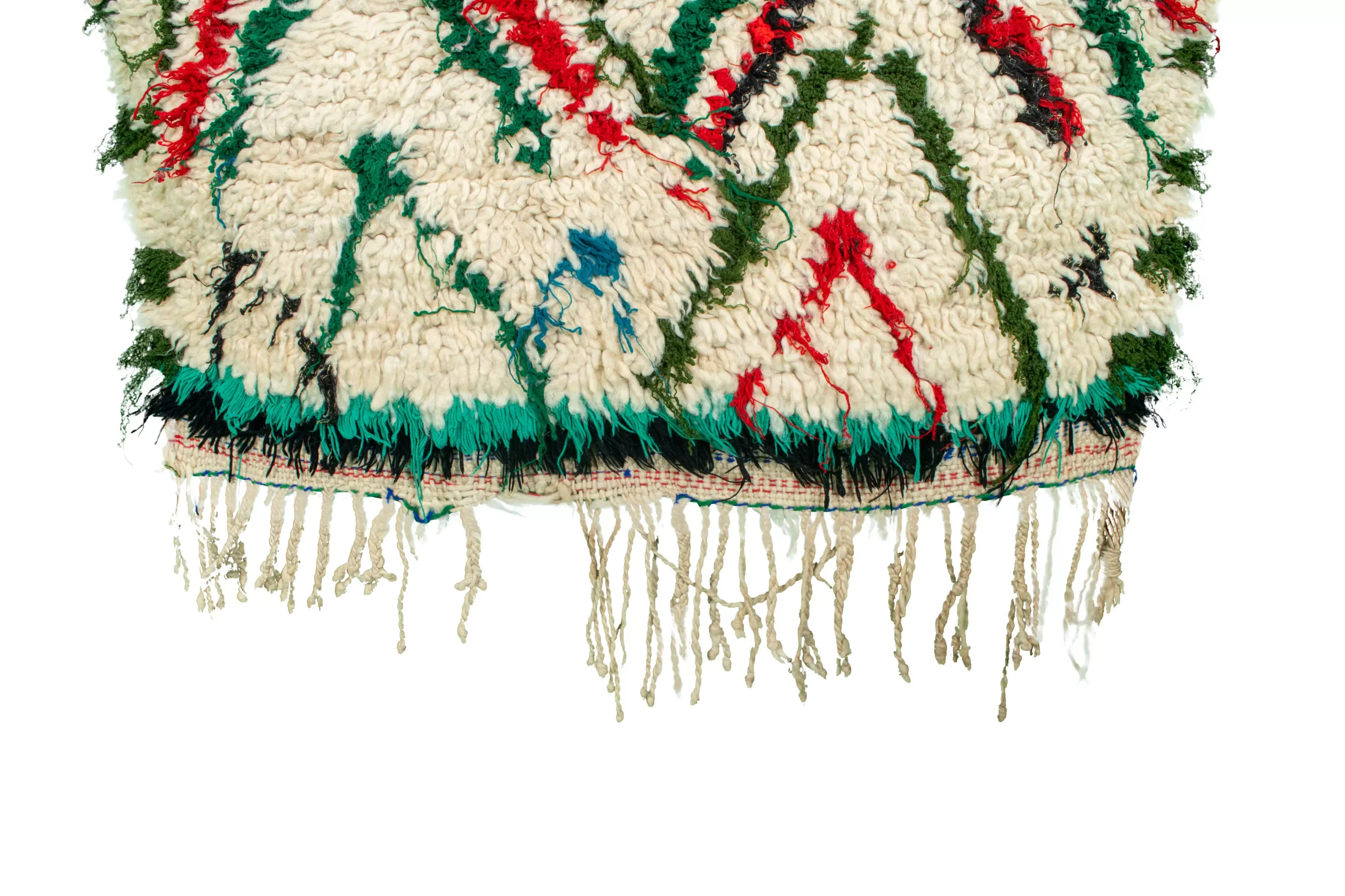 Коврик с разноцветными полосками