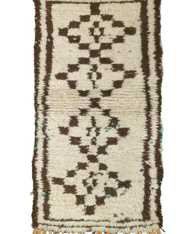 White rug