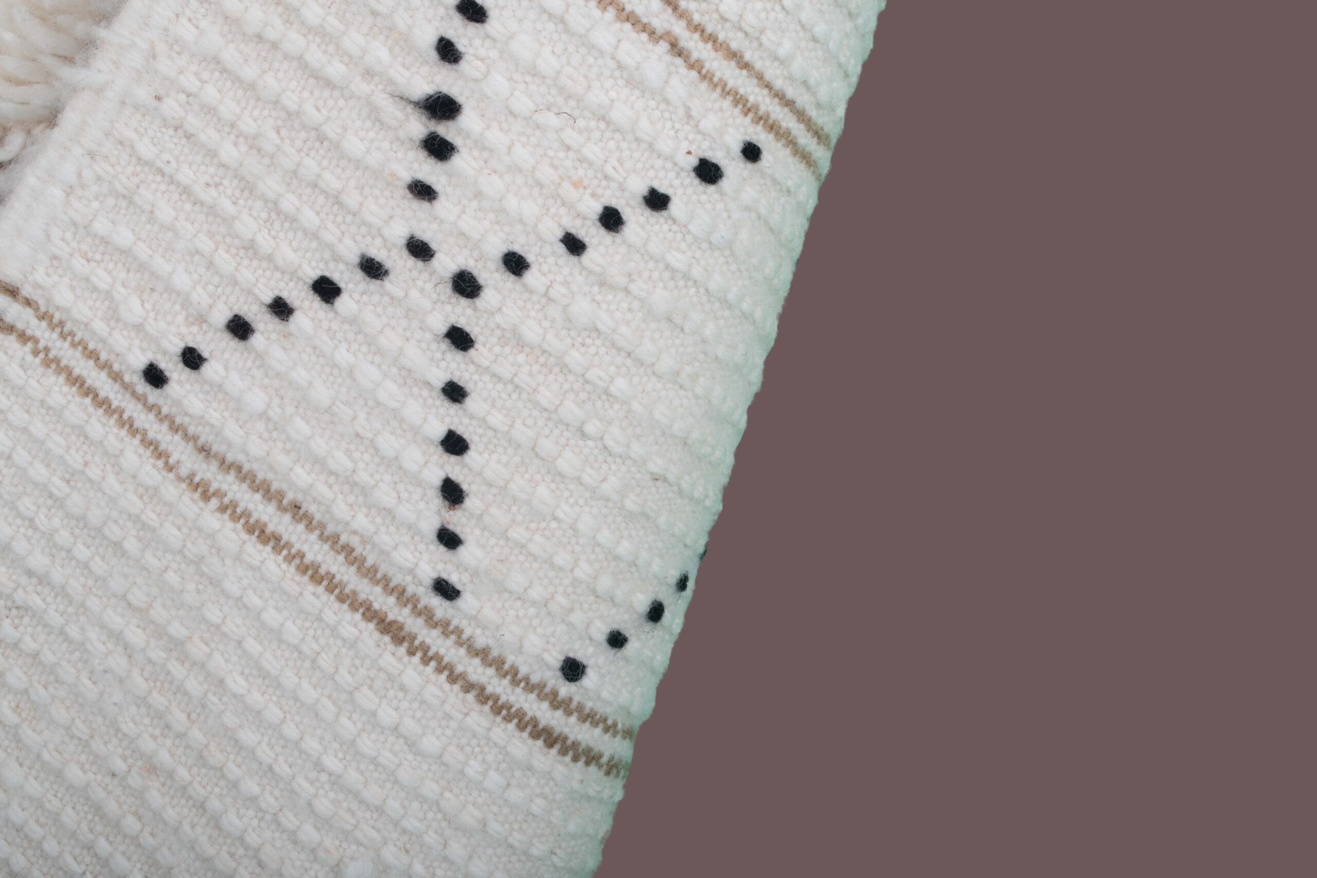 سجادة بيضاء