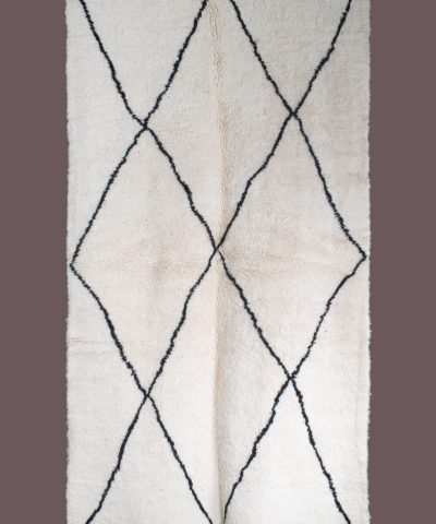 White Beni Ourain Rug