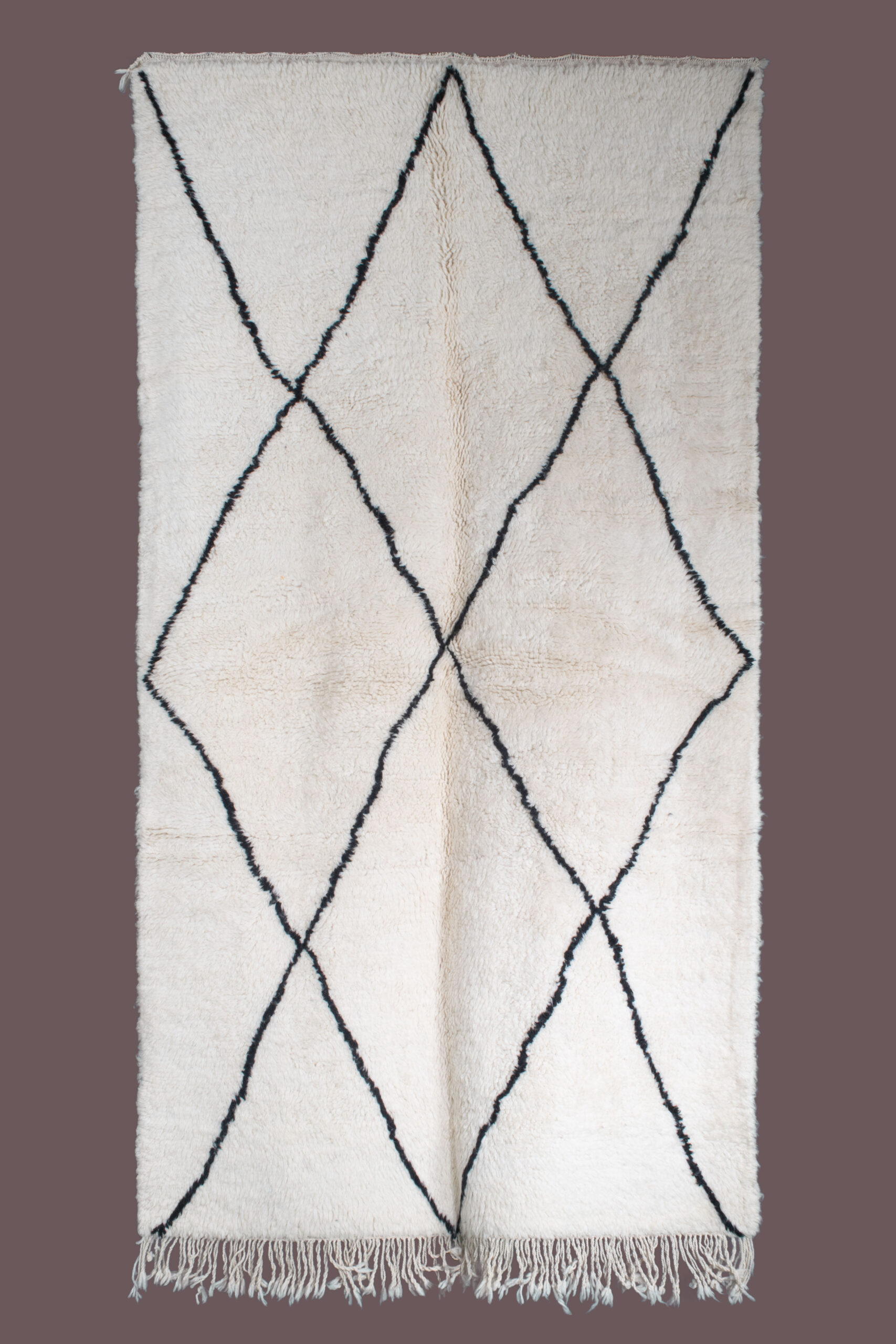 White Beni Ourain Rug