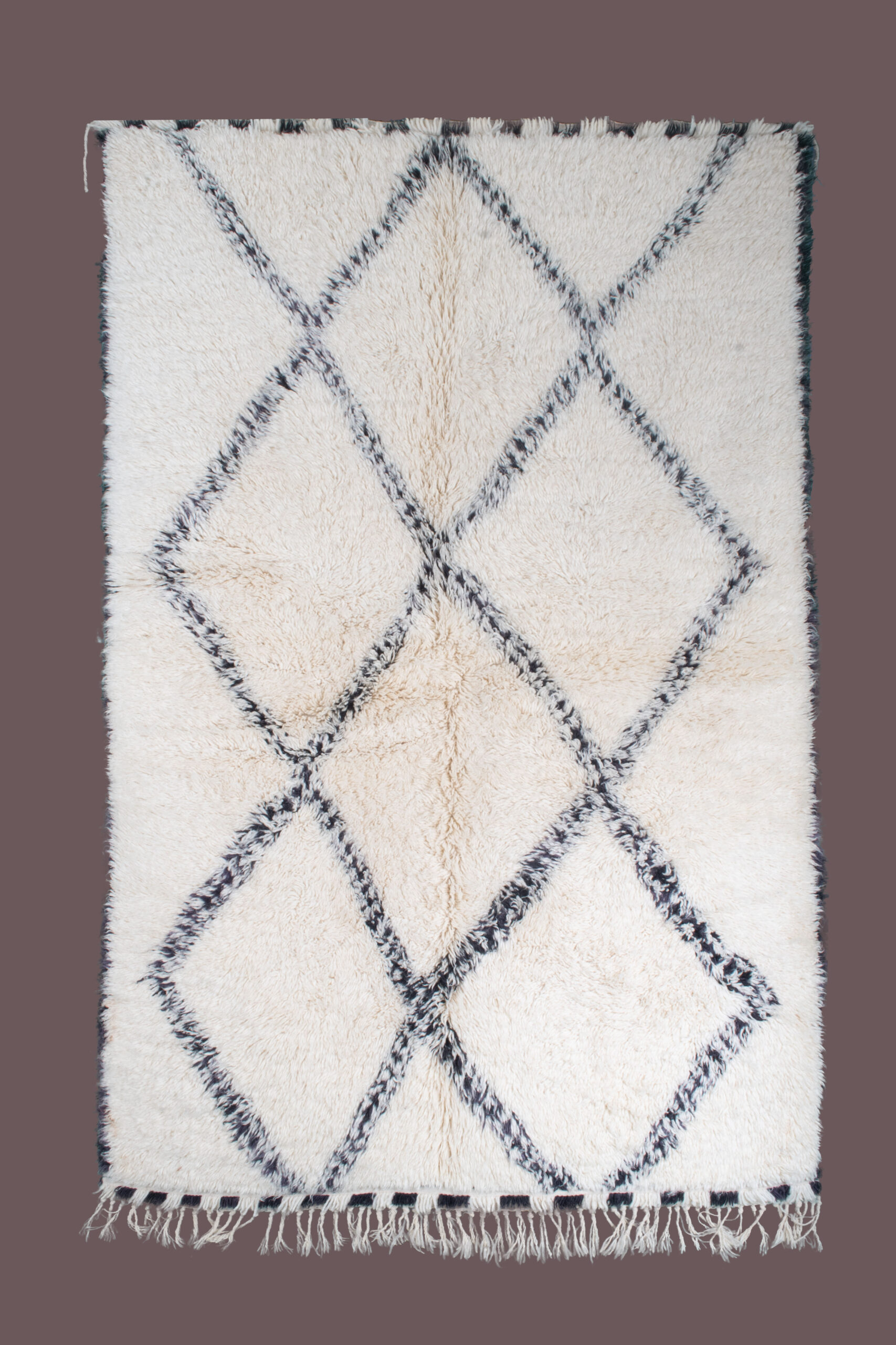 White Beni Ourain Rug