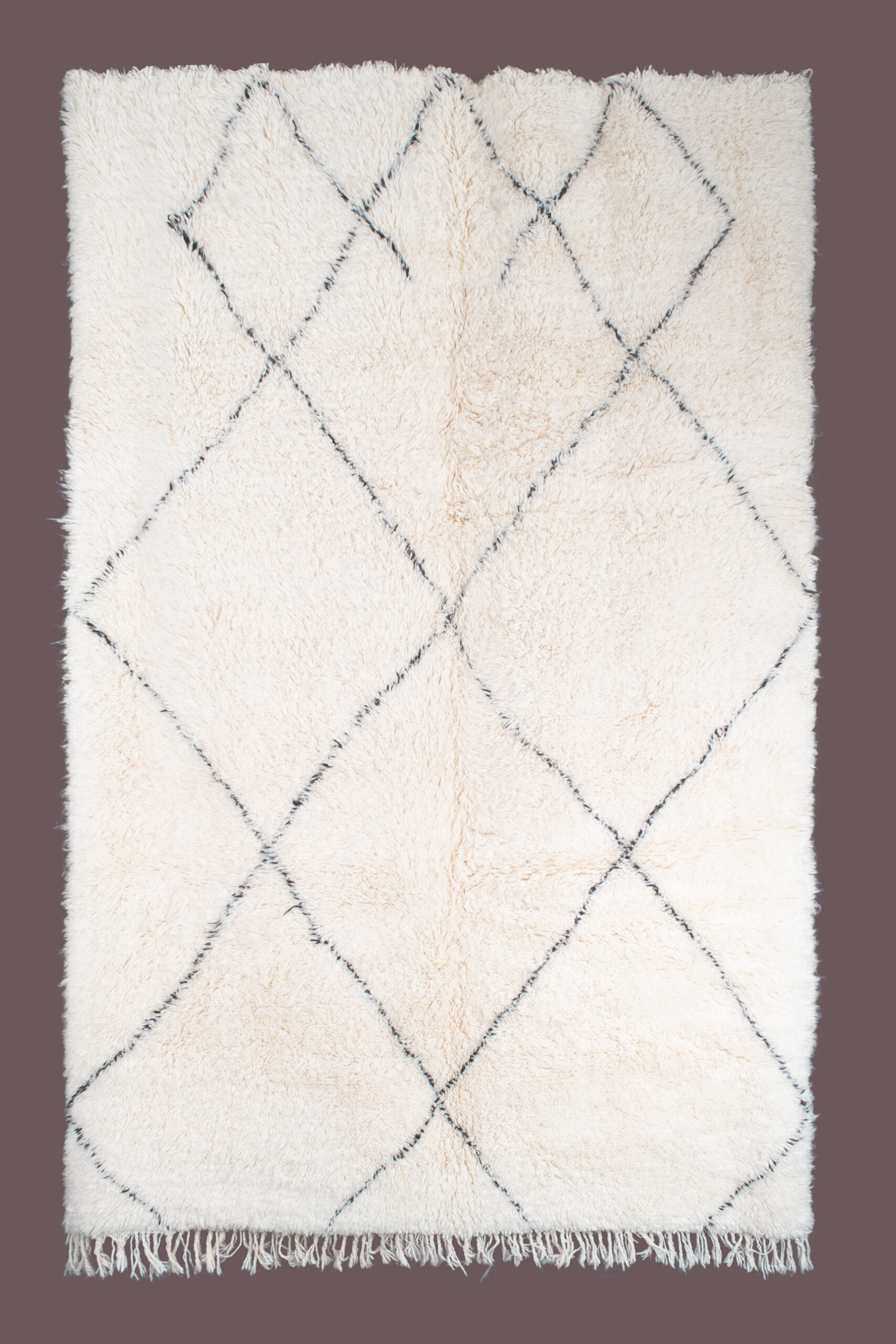 White Beni Ourain Rug