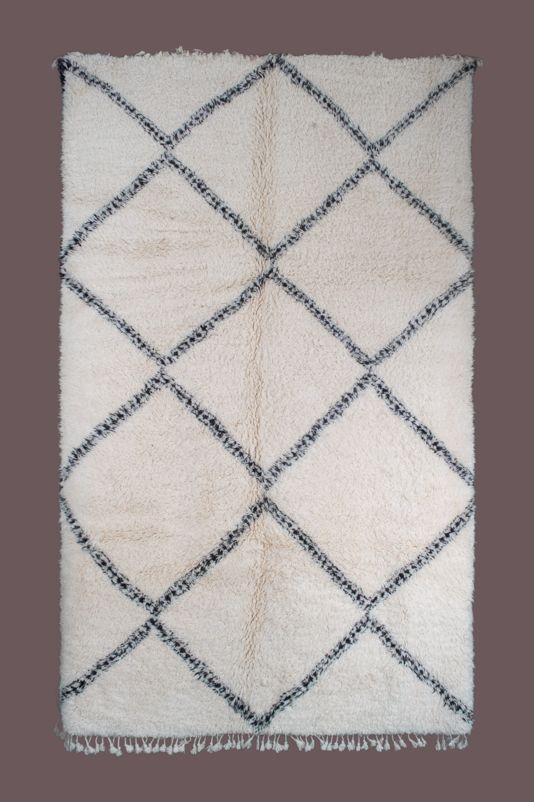 White Beni Ourain Rug