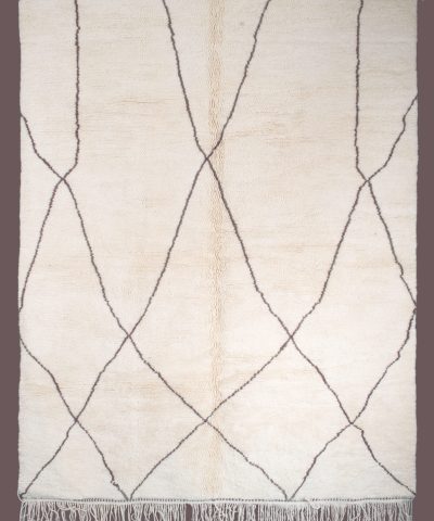 White Beni Ourain Rug