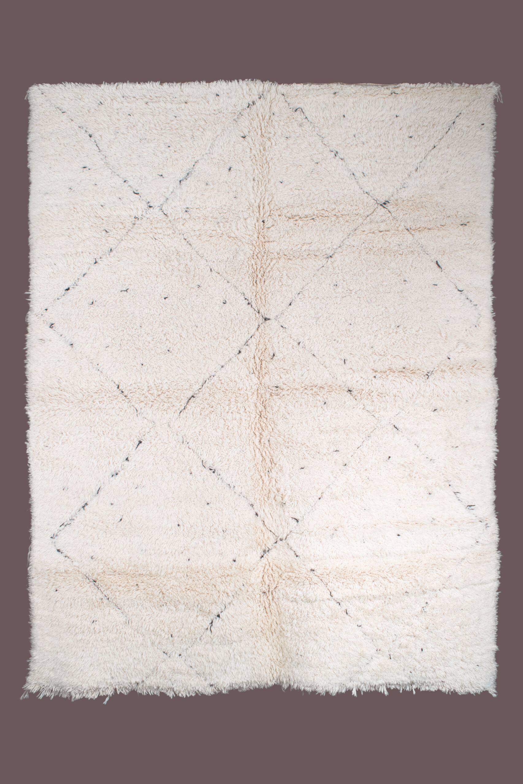 White Beni Ourain Rug