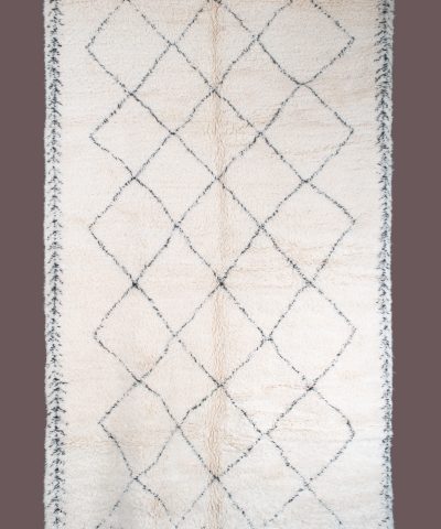 White Beni Ourain Rug