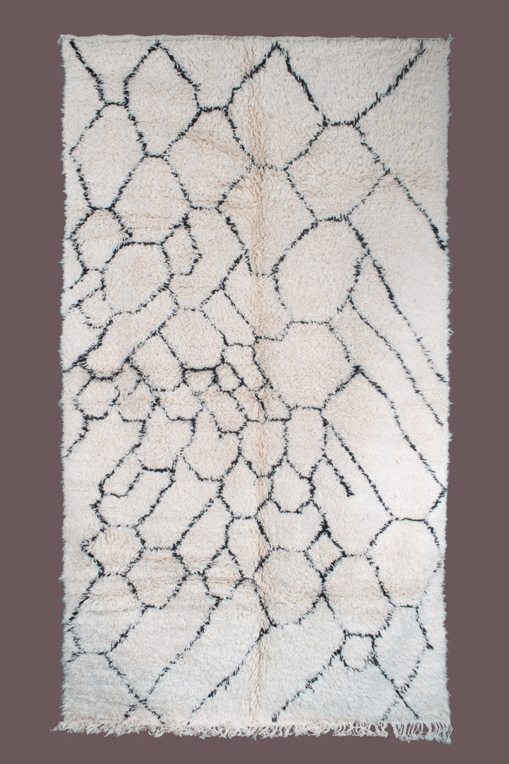 White with Beni Ourain Rug