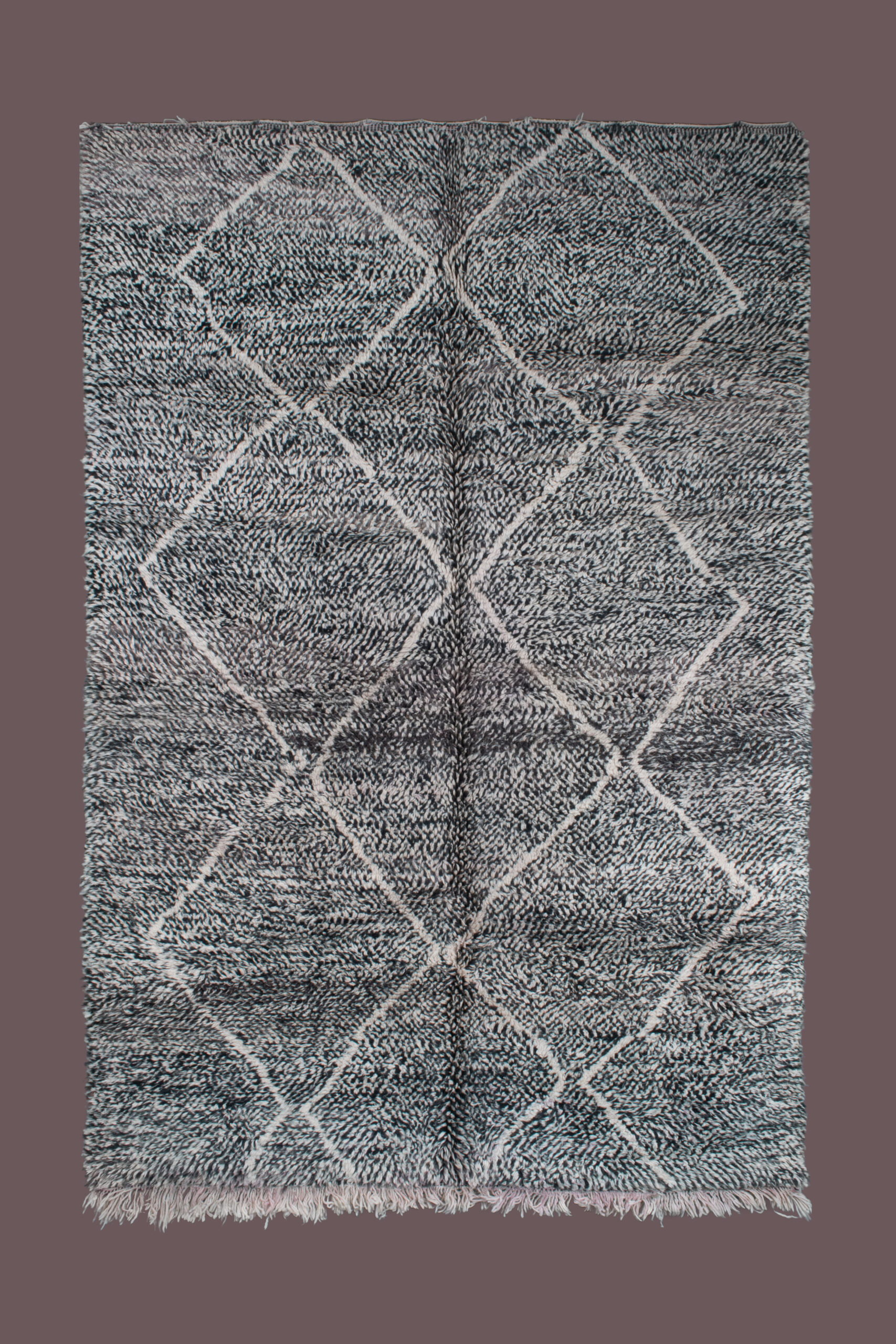 White Dots Beni Ourain Rug