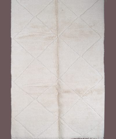 White Lines Beni Ourain Rug