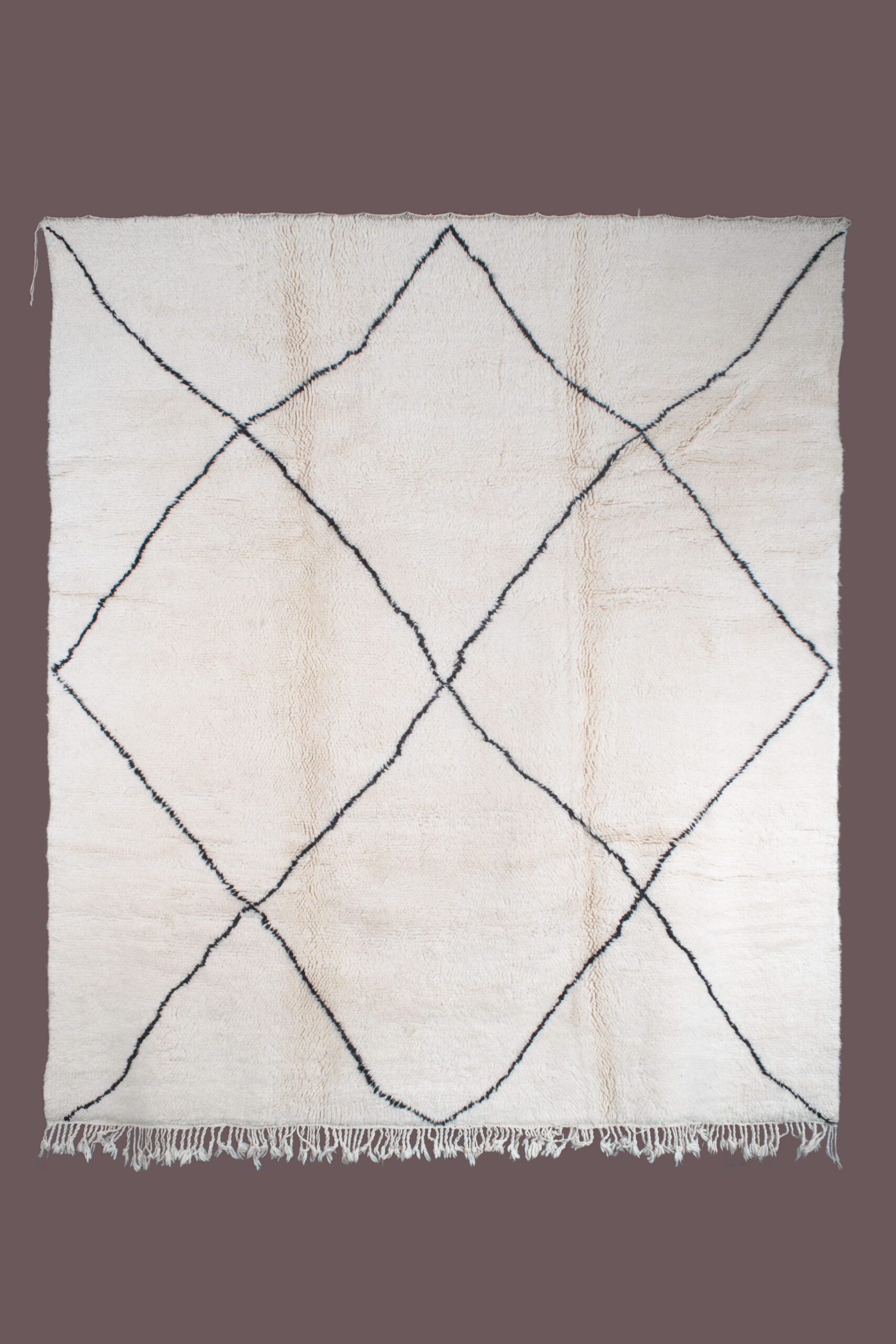 White Beni Ourain Rug