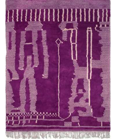 a purple rug with fringes and fringes. VIN0183_PN-33_W-40 (1)