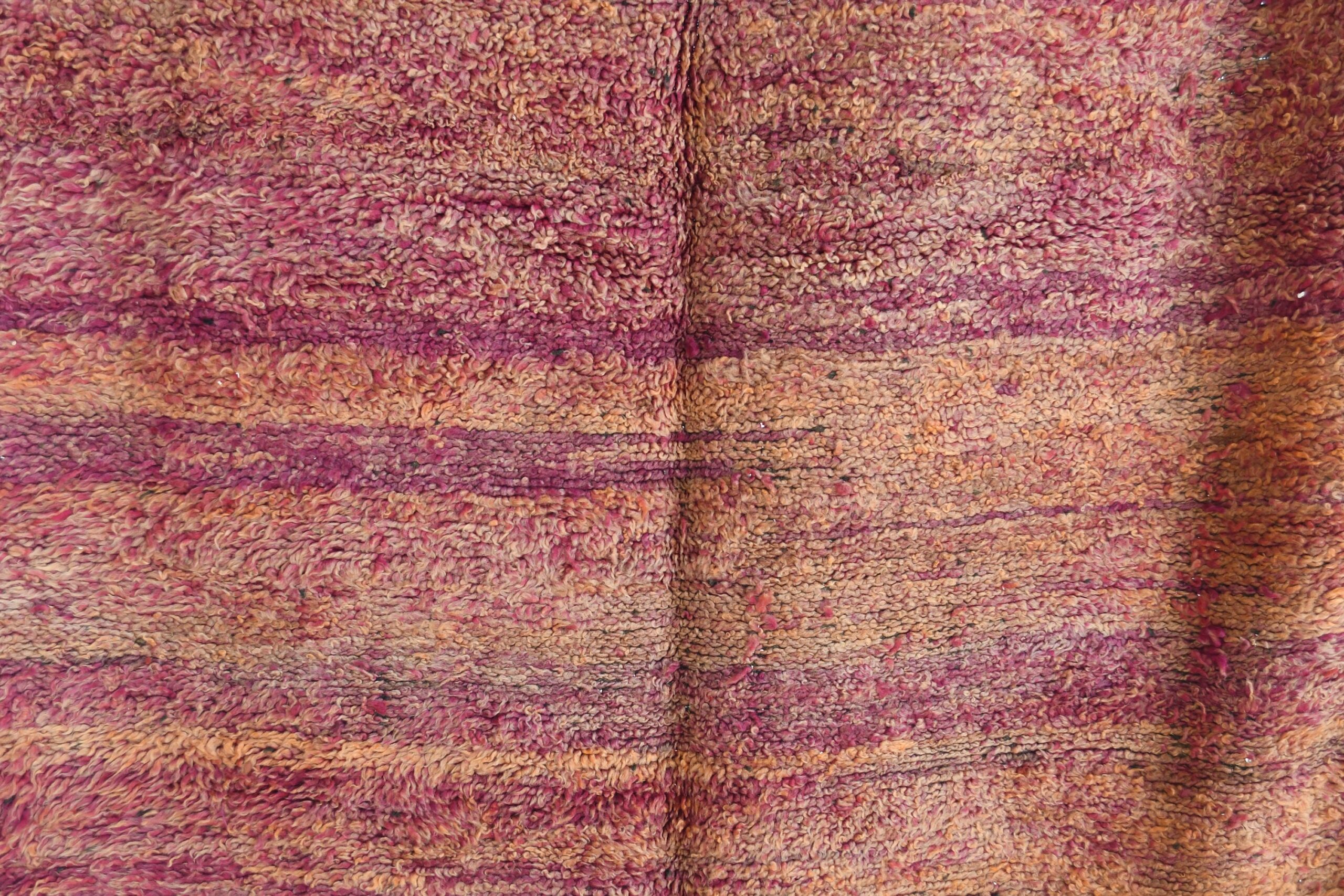 a purple and orange rug with a striped pattern. il_fullxfull.6017187814_nrsr.jpg
