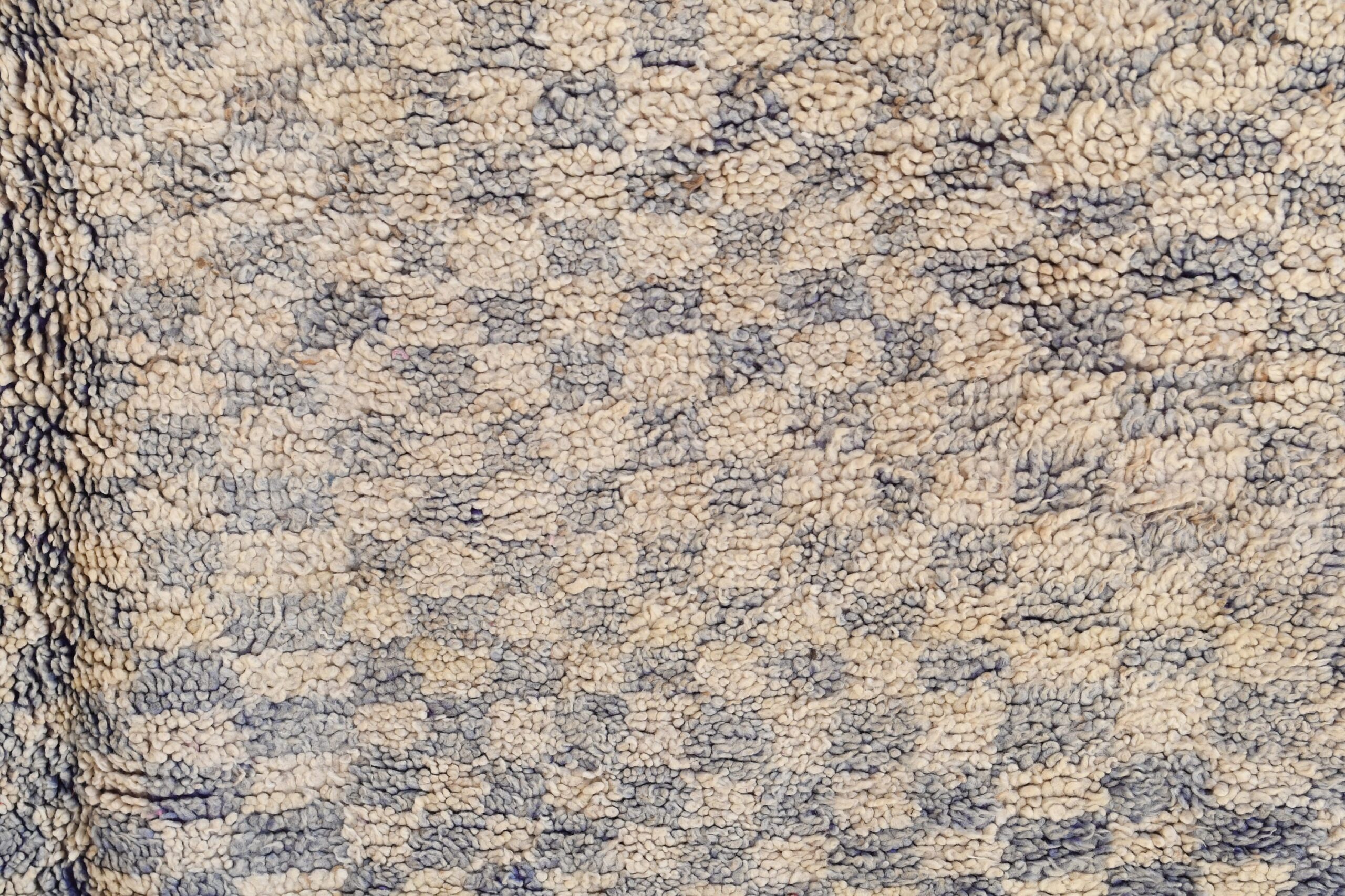 a close up of a rug with a blue and white pattern. il_fullxfull.6017200430_bhe4.jpg