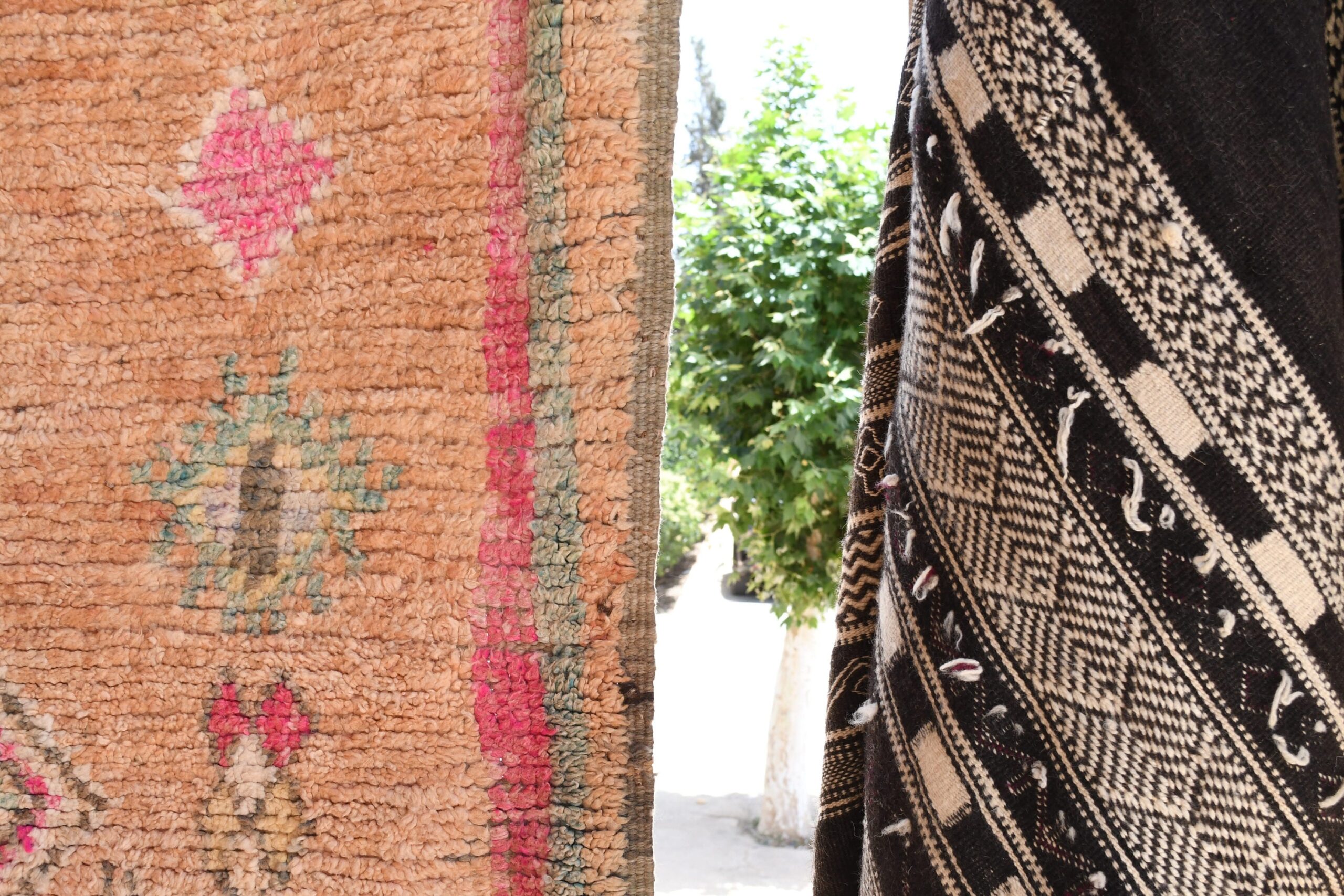 a black and white moroccan rug. il_fullxfull.6017459294_g619.jpg