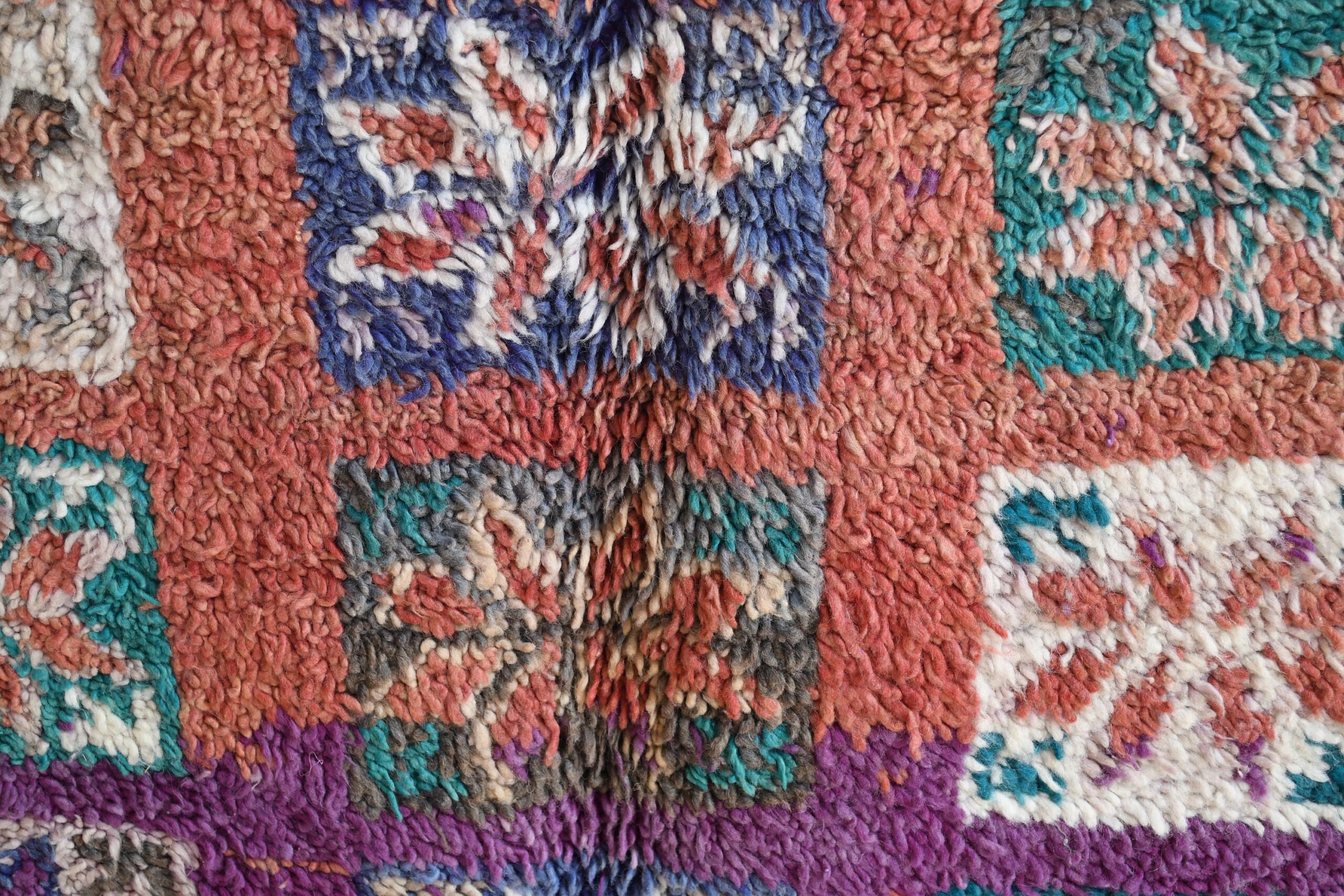 a colorful rug with a pattern on it. il_fullxfull.6017487344_3cku.jpg