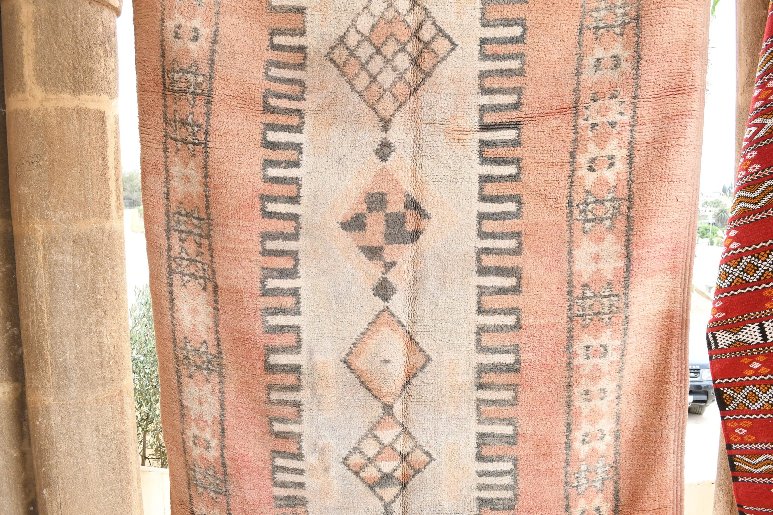 a woman is standing in front of a rug. il_fullxfull.6017505882_tk4n.jpg