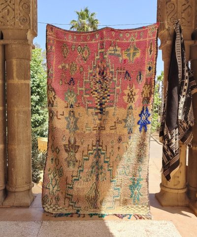 a colorful rug hanging on a wall. il_fullxfull.6023106994_90jy.jpg