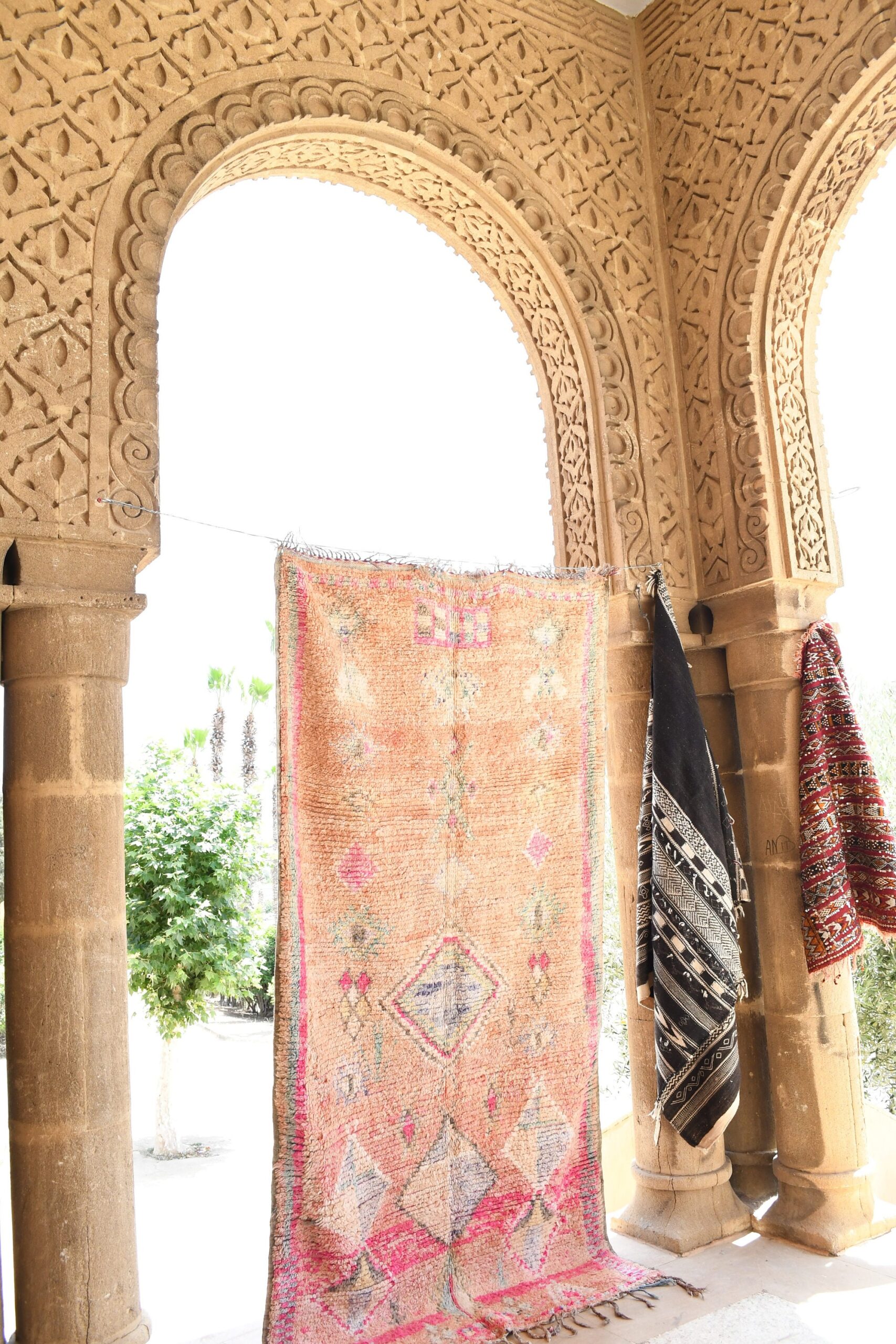 a large rug hanging on a wall. il_fullxfull.6023127536_9iyj.jpg