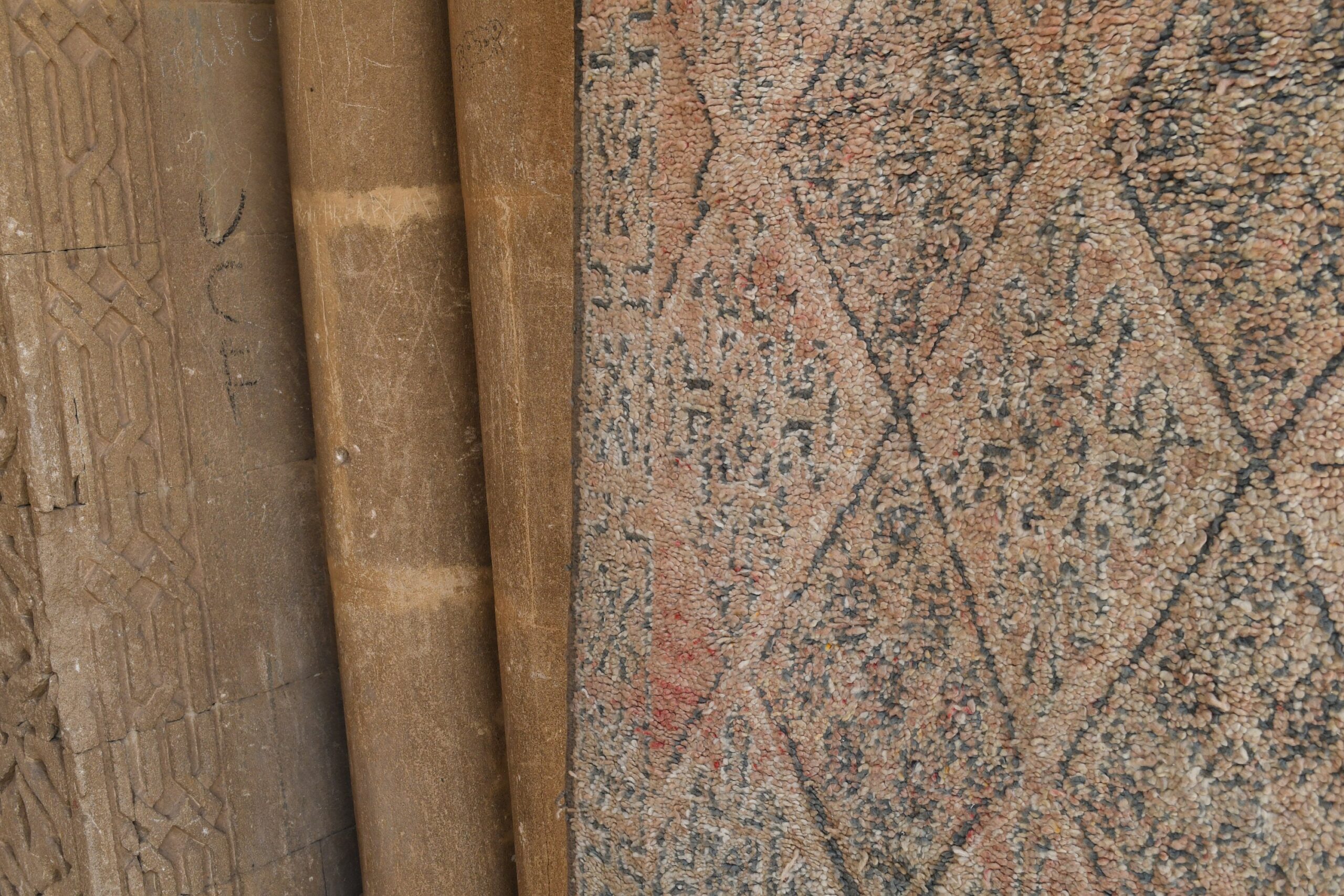 a close up of a wooden bat with a bat in the background. il_fullxfull.6025858066_3uay.jpg