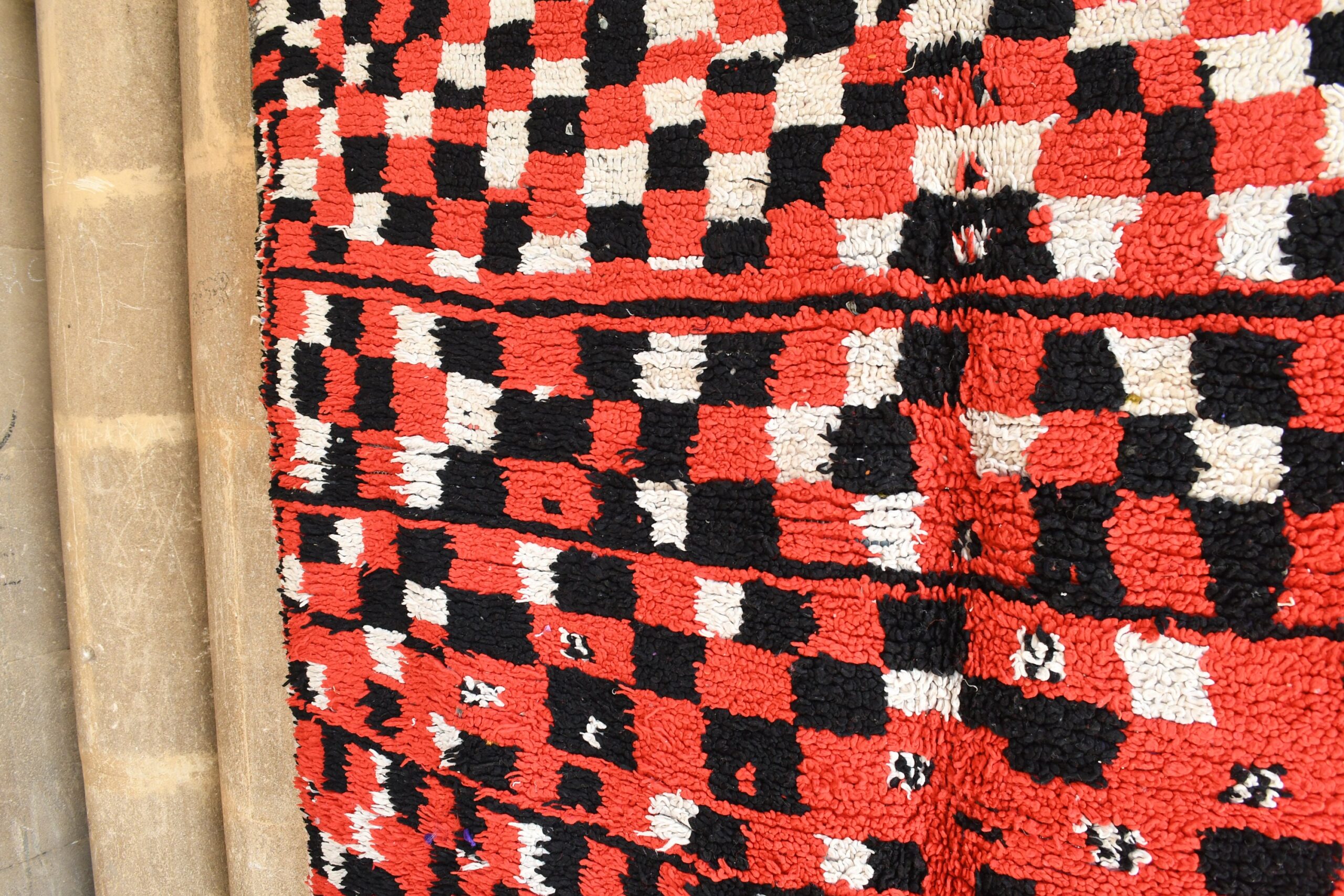 a red and black moroccan rug. il_fullxfull.6025906690_nqjl.jpg