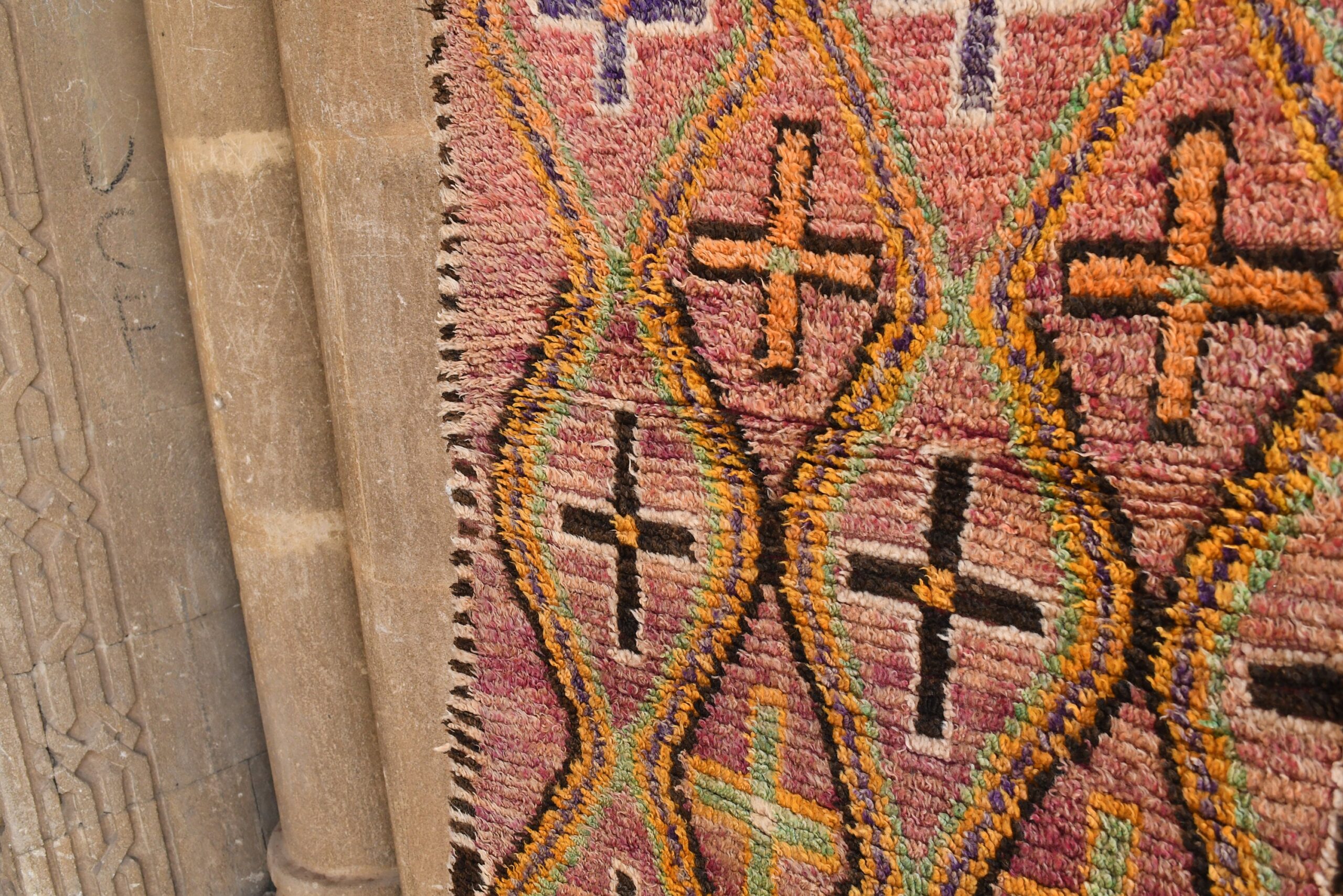 a rug is on the floor of a building. il_fullxfull.6025908650_rogl.jpg