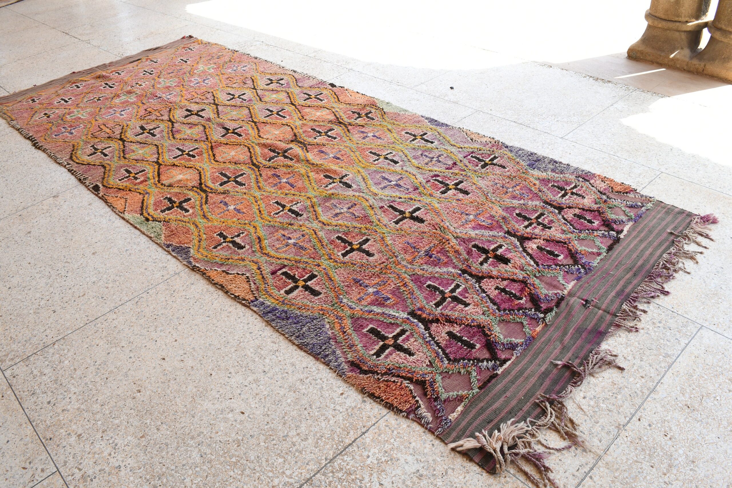 a rug on the floor. il_fullxfull.6025909100_av8f.jpg