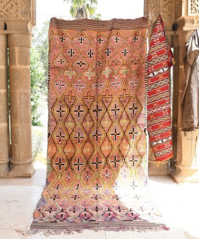 a colorful rug is hanging in a doorway. il_fullxfull.6025909520_a5kk.jpg