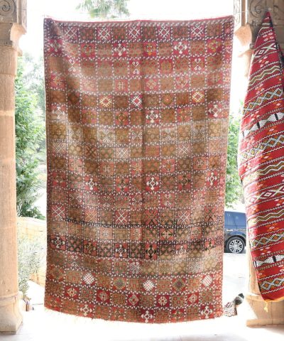 a large rug hanging on a wall. il_fullxfull.6028064998_9wlm.jpg