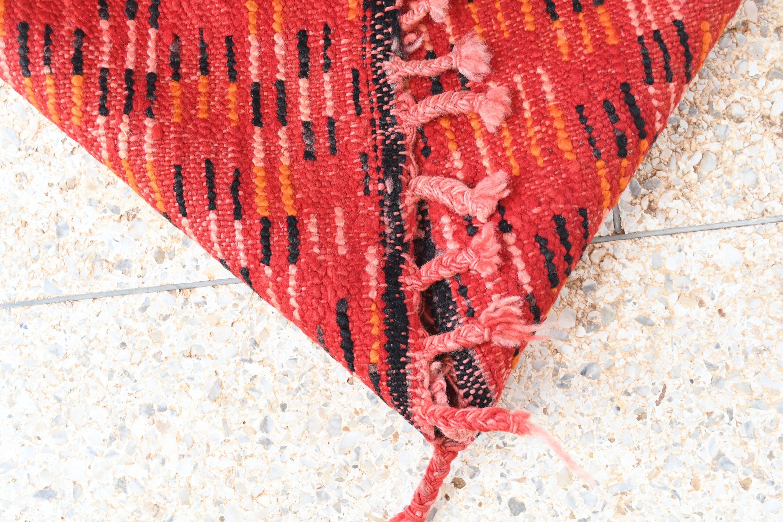 a red heart with a black and orange pattern. il_fullxfull.6028091116_rnmb.jpg