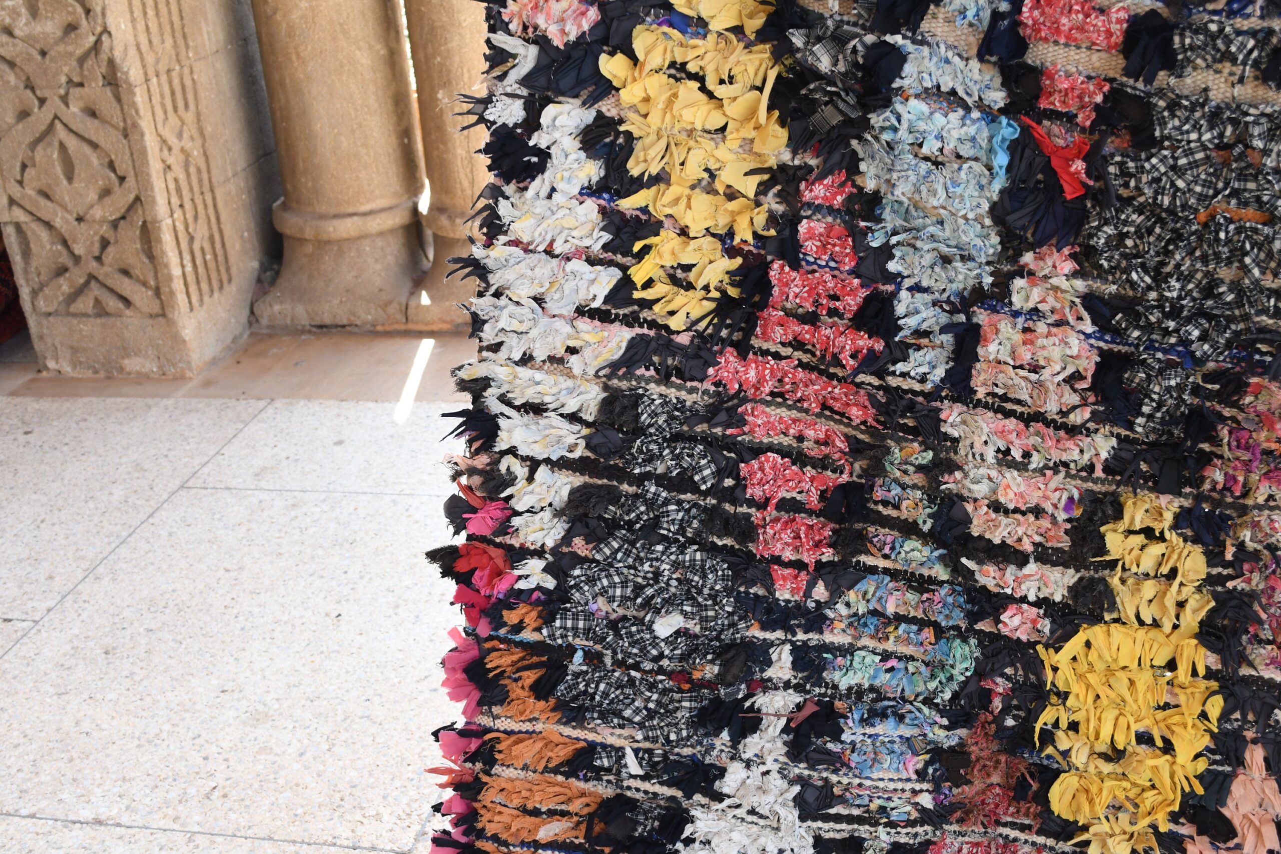 a pile of colorful rugs. il_fullxfull.6028096954_6foo.jpg