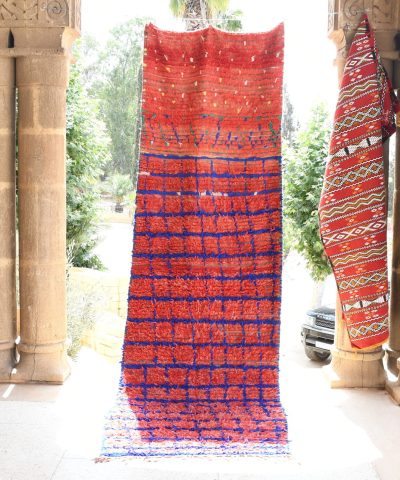 a red and blue dress hanging on a wall. il_fullxfull.6028111848_4i0l.jpg