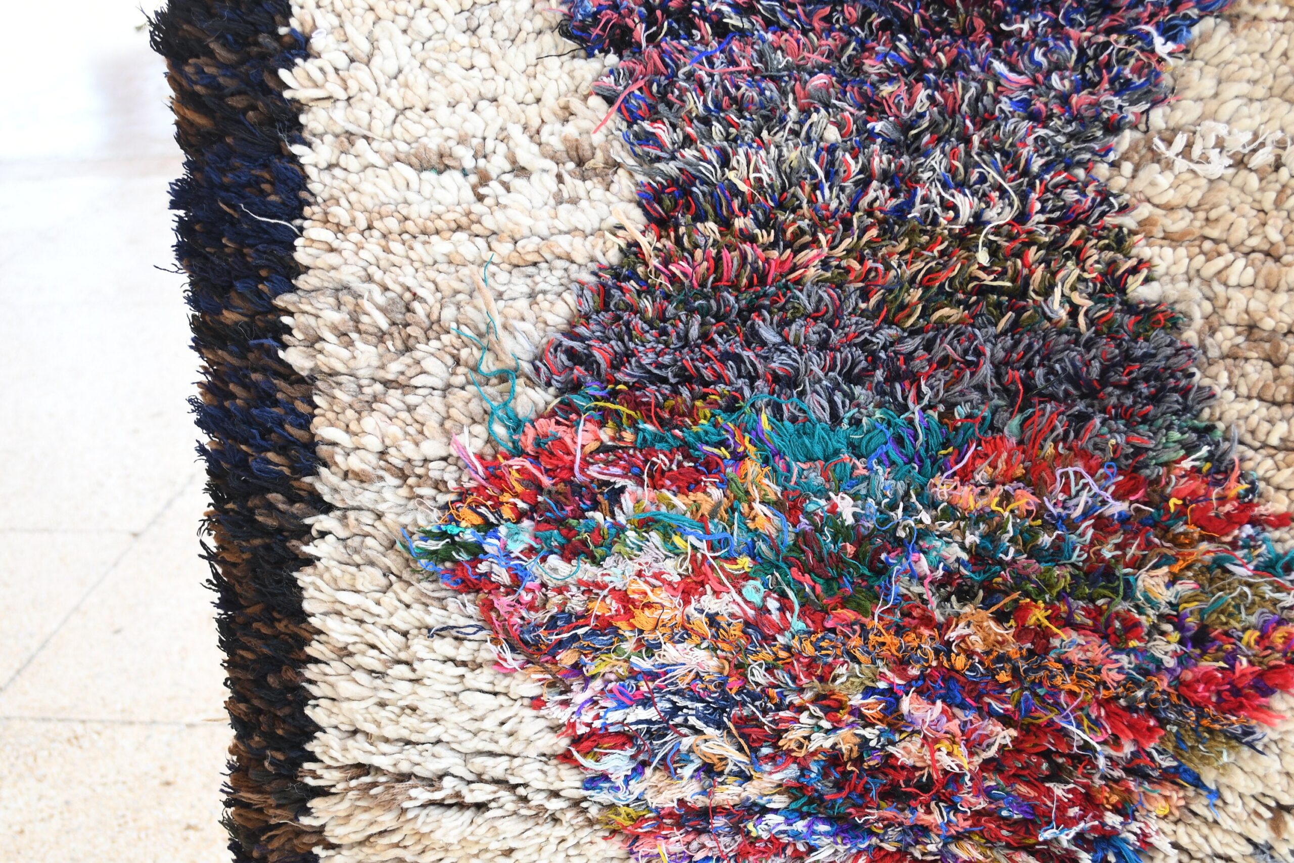 a rug with a bunch of colorful flowers on it. il_fullxfull.6028127582_i7pj.jpg