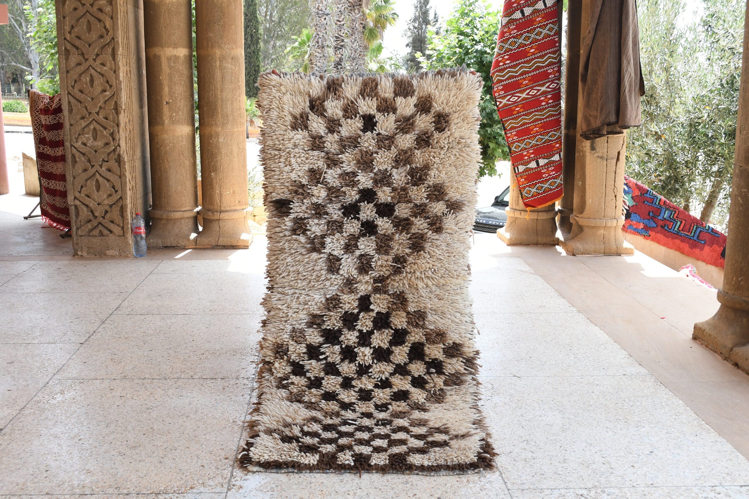 a sculpture of a cat on a floor. il_fullxfull.6028205048_jebf.jpg