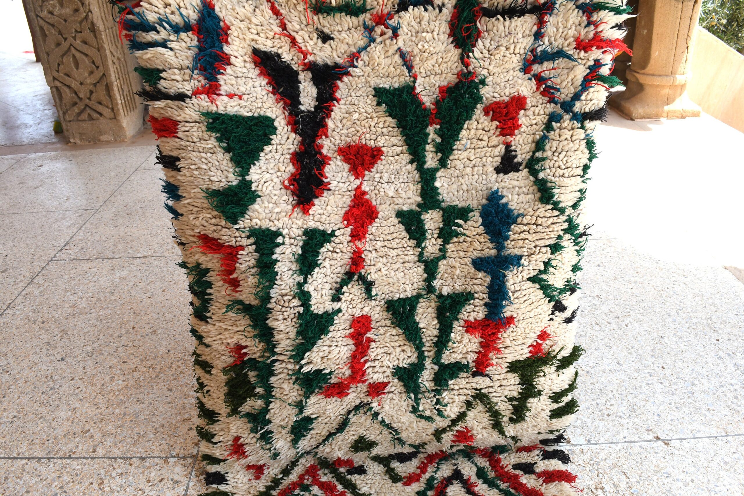 a vase with a pattern of flowers on it. il_fullxfull.6028242626_b6co.jpg