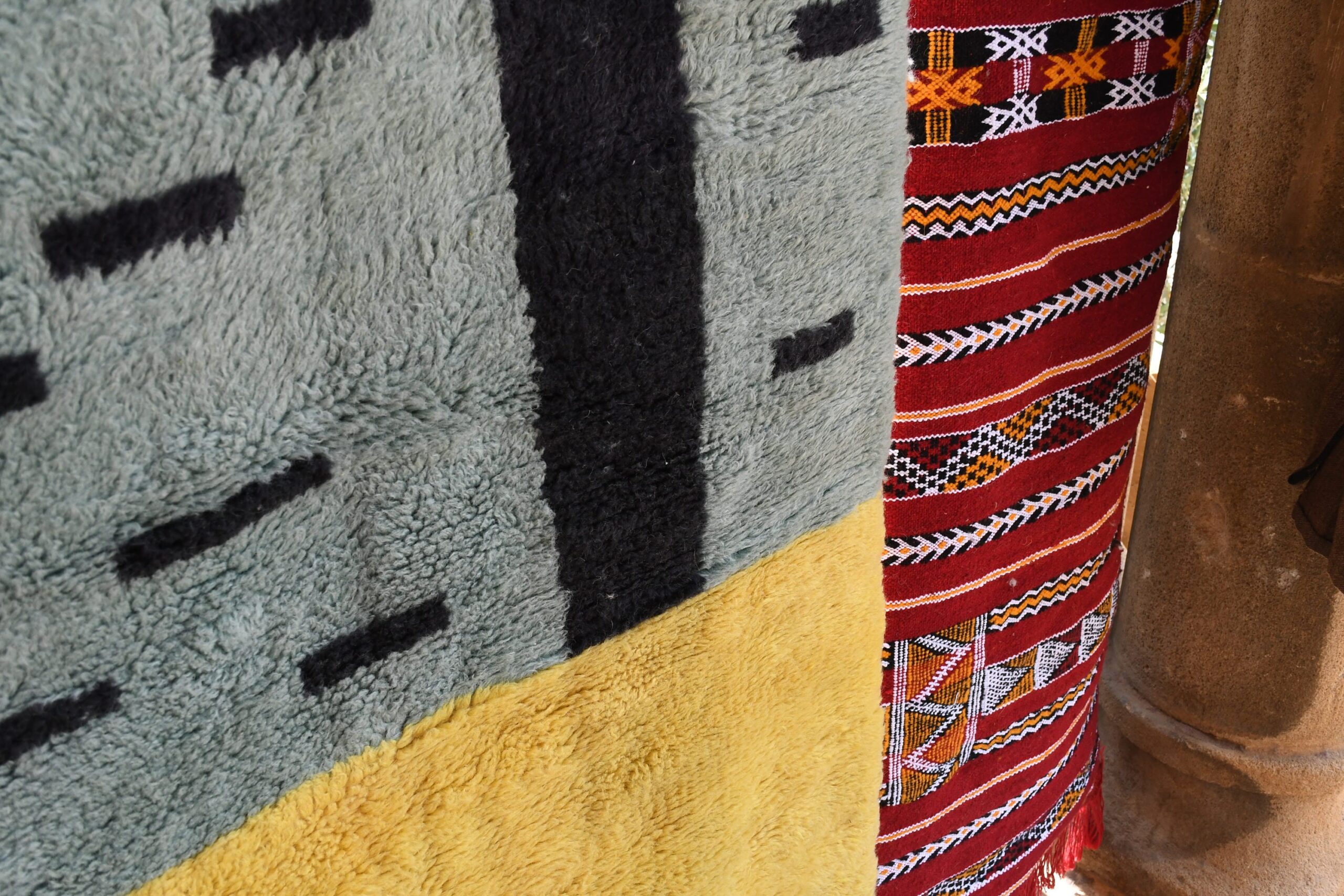 a colorful rug is on the floor. il_fullxfull.6035049550_okvj.jpg