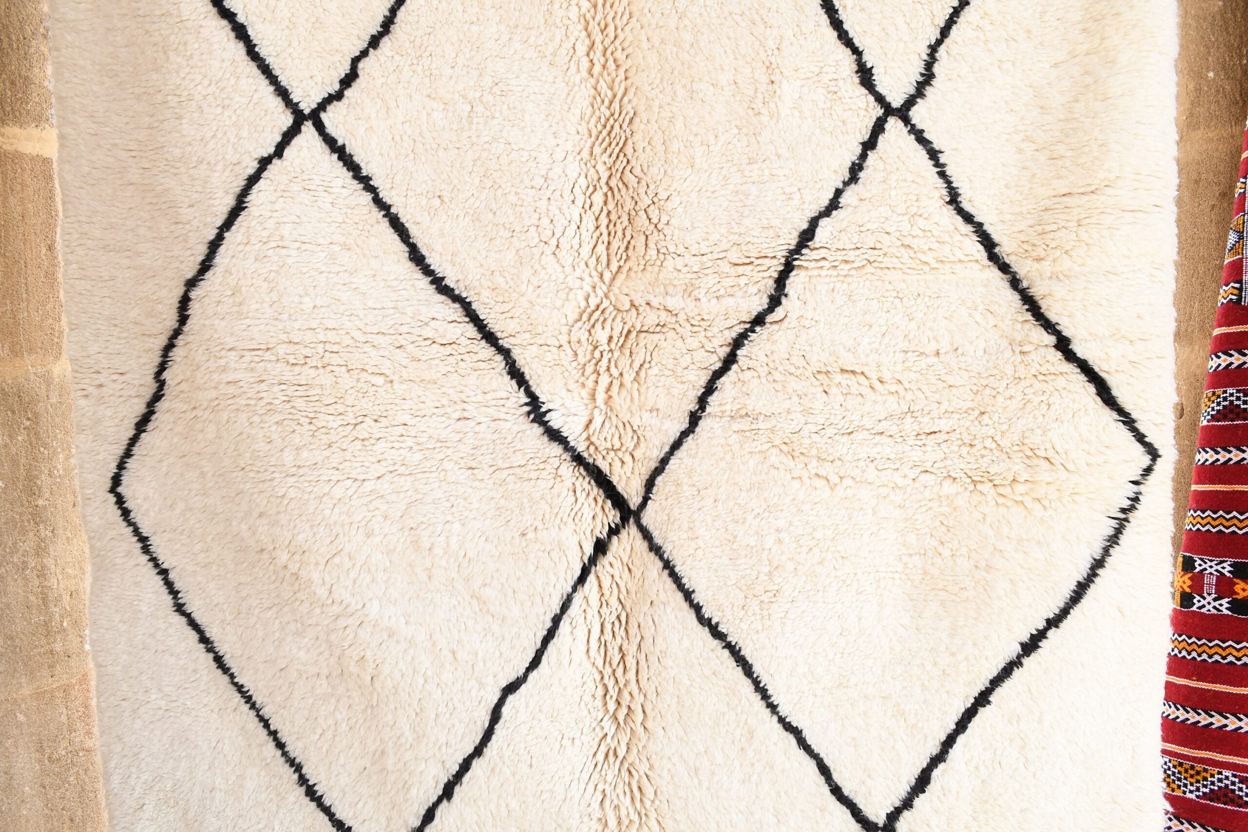 a rug with a pattern on it. il_fullxfull.6035062692_guy2.jpg