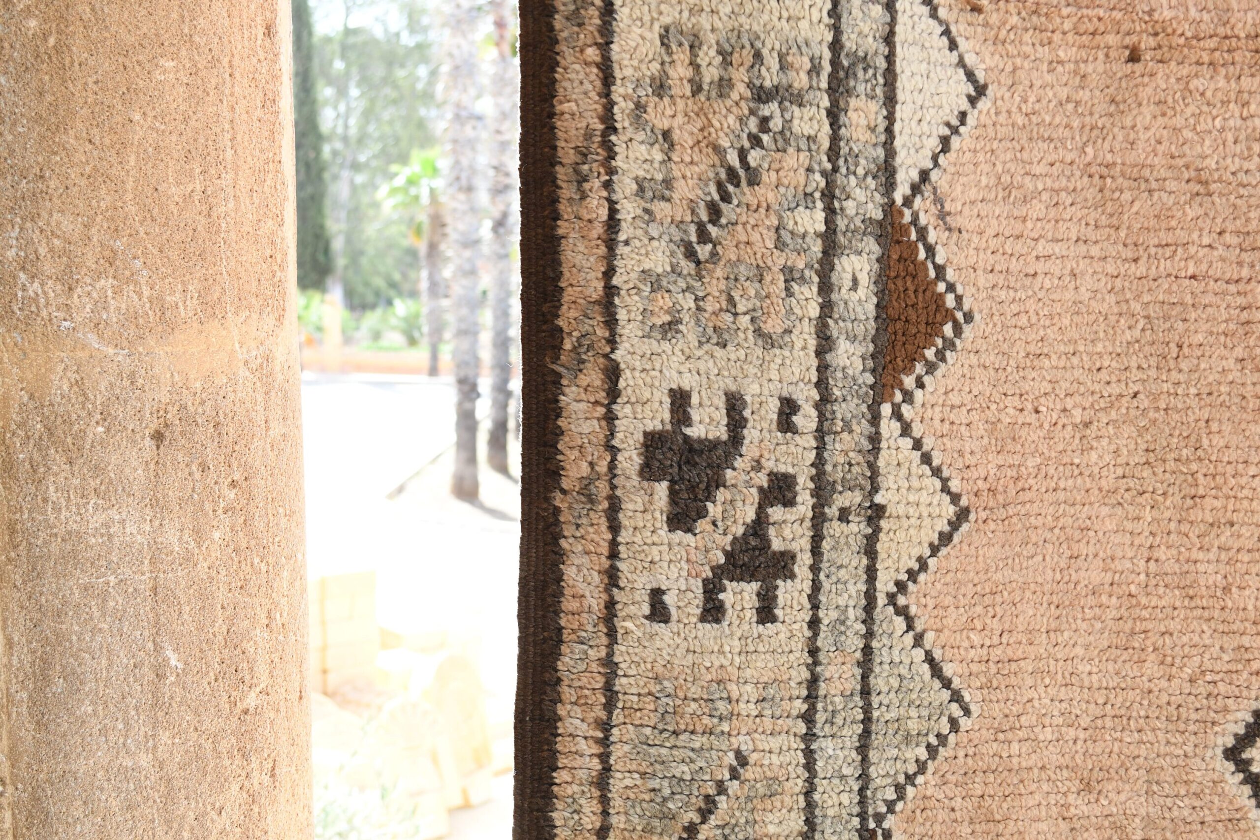 a close up of a rug on a wall. il_fullxfull.6065250247_3t2p.jpg