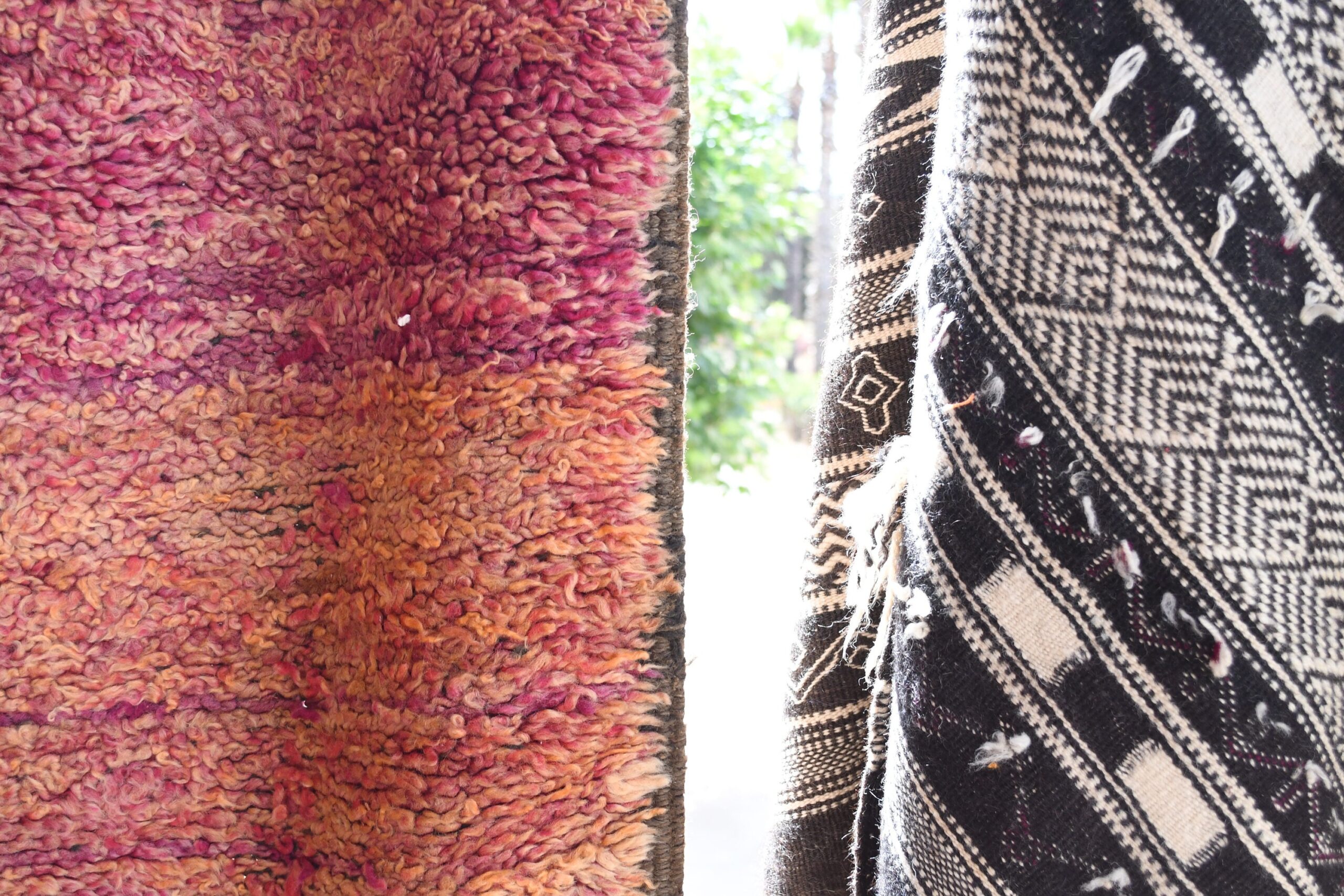 a pile of blankets on a table. il_fullxfull.6065252145_jitg.jpg