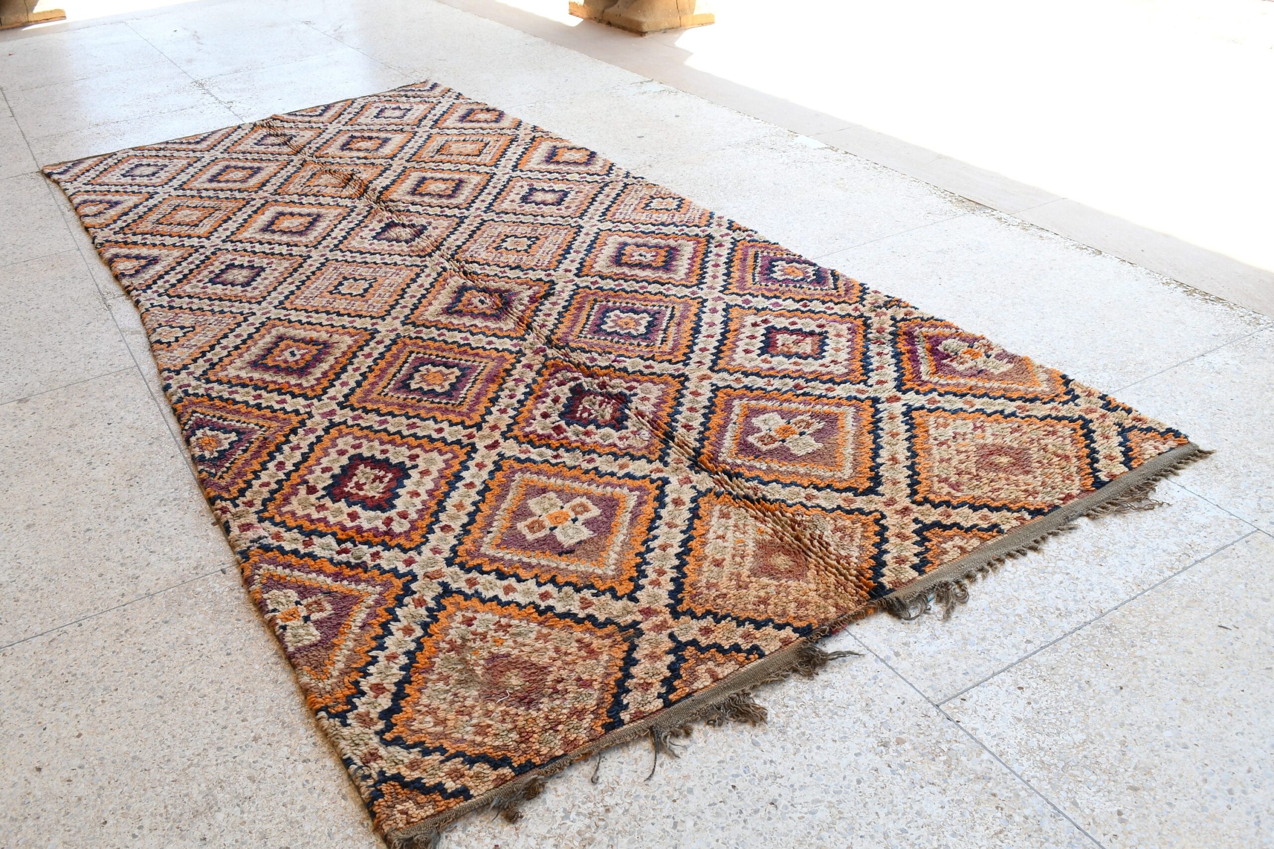 Moroccan rug | Berber rug | Multicolor Moroccan rug